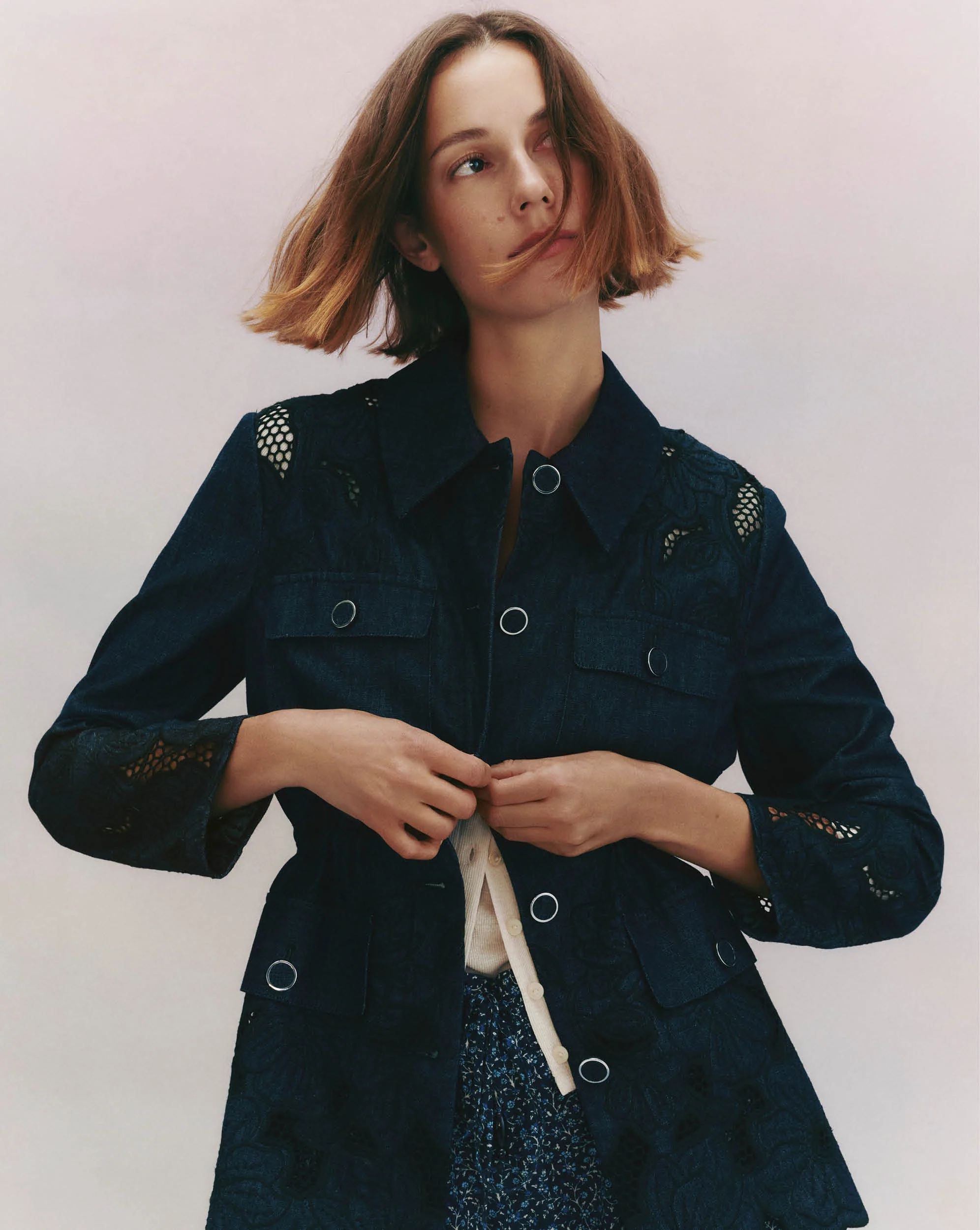 Kiki Eyelet Jacket - Image 7
