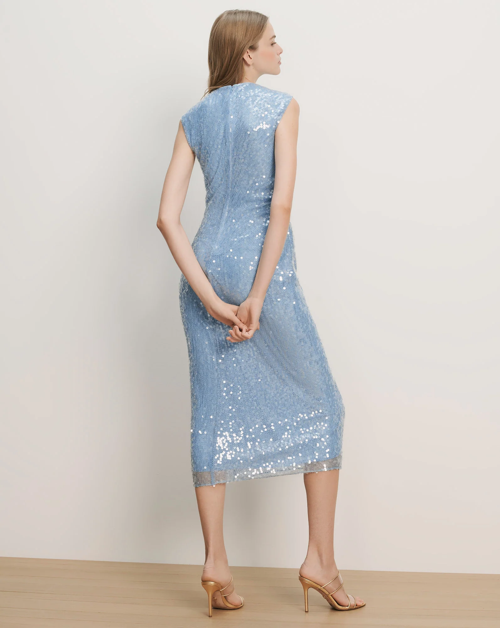 Kimberly Sequin Midi Dress - Image 4