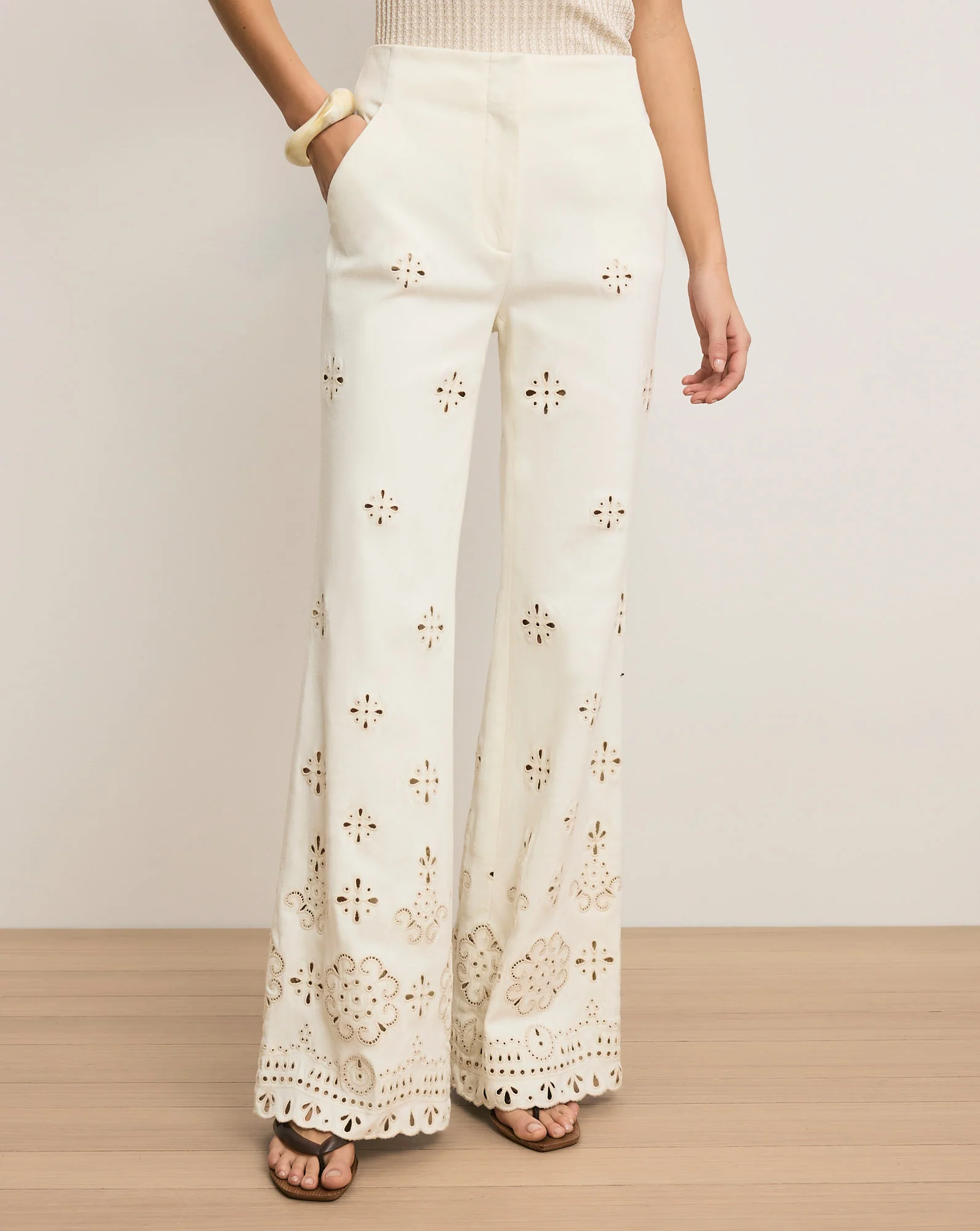Komi Eyelet Pant - Image 2