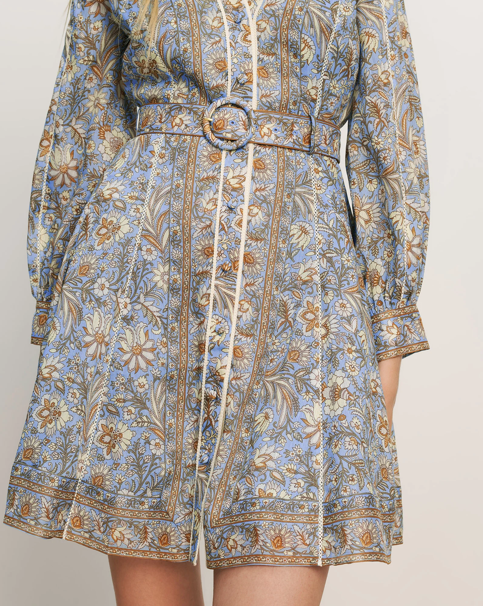 Kumar Belted Mini Dress - Image 6