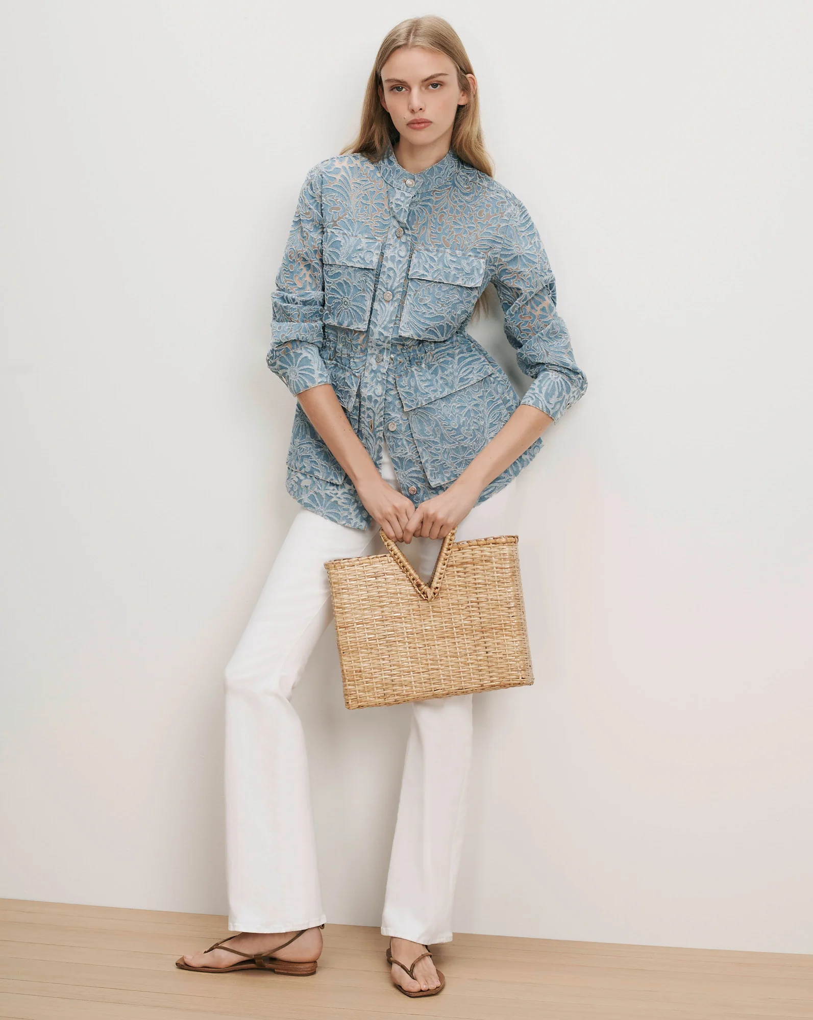Lane Burnout Denim Jacket - Image 5