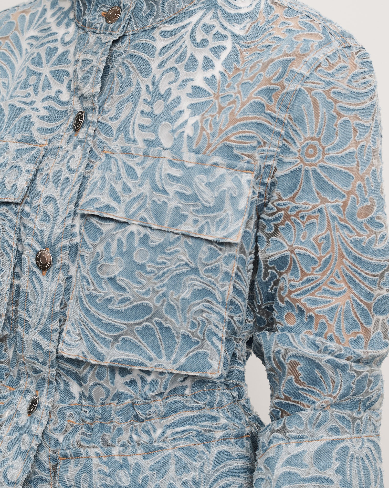 Lane Burnout Denim Jacket - Image 6