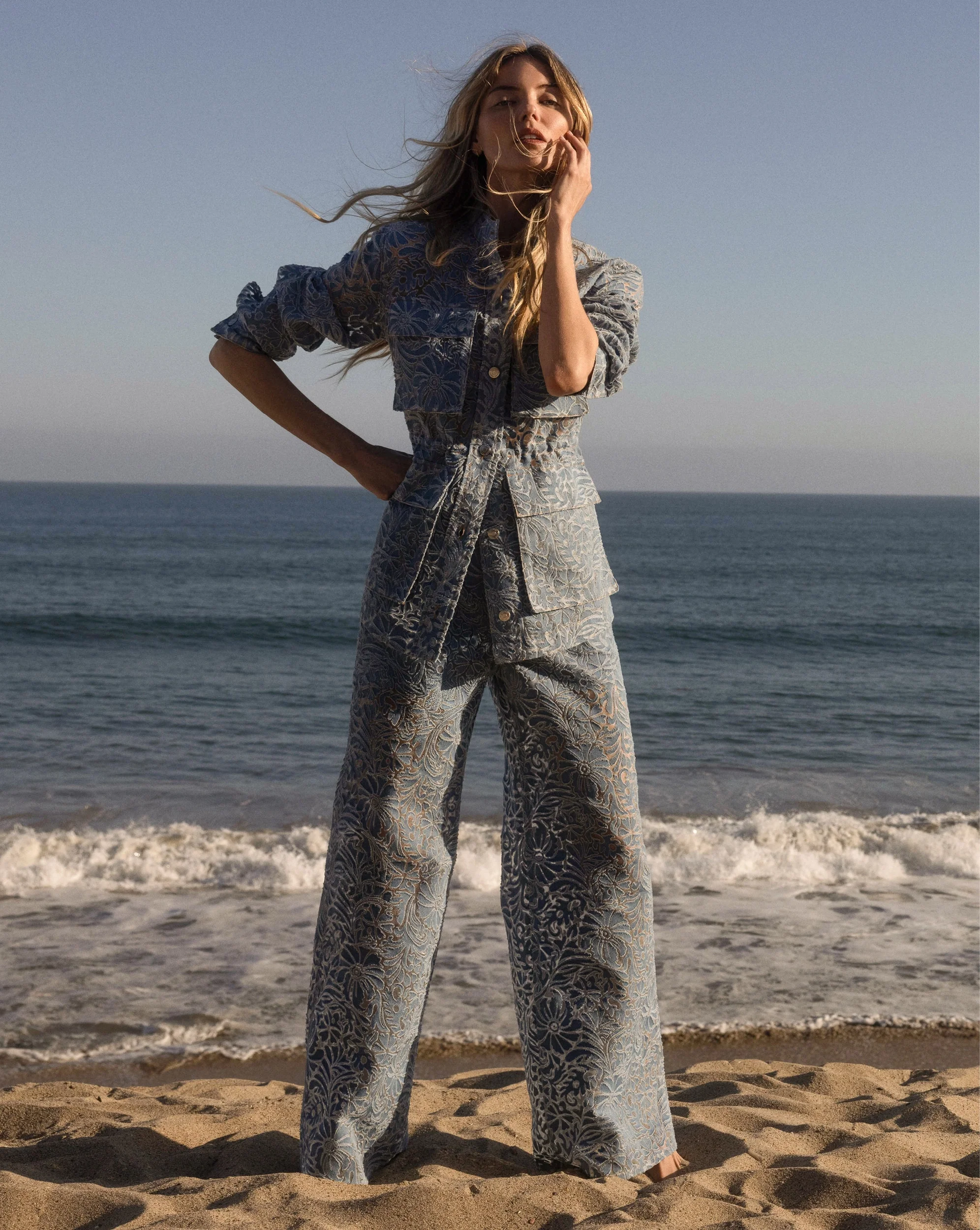 Lane Burnout Denim Jacket - Image 7