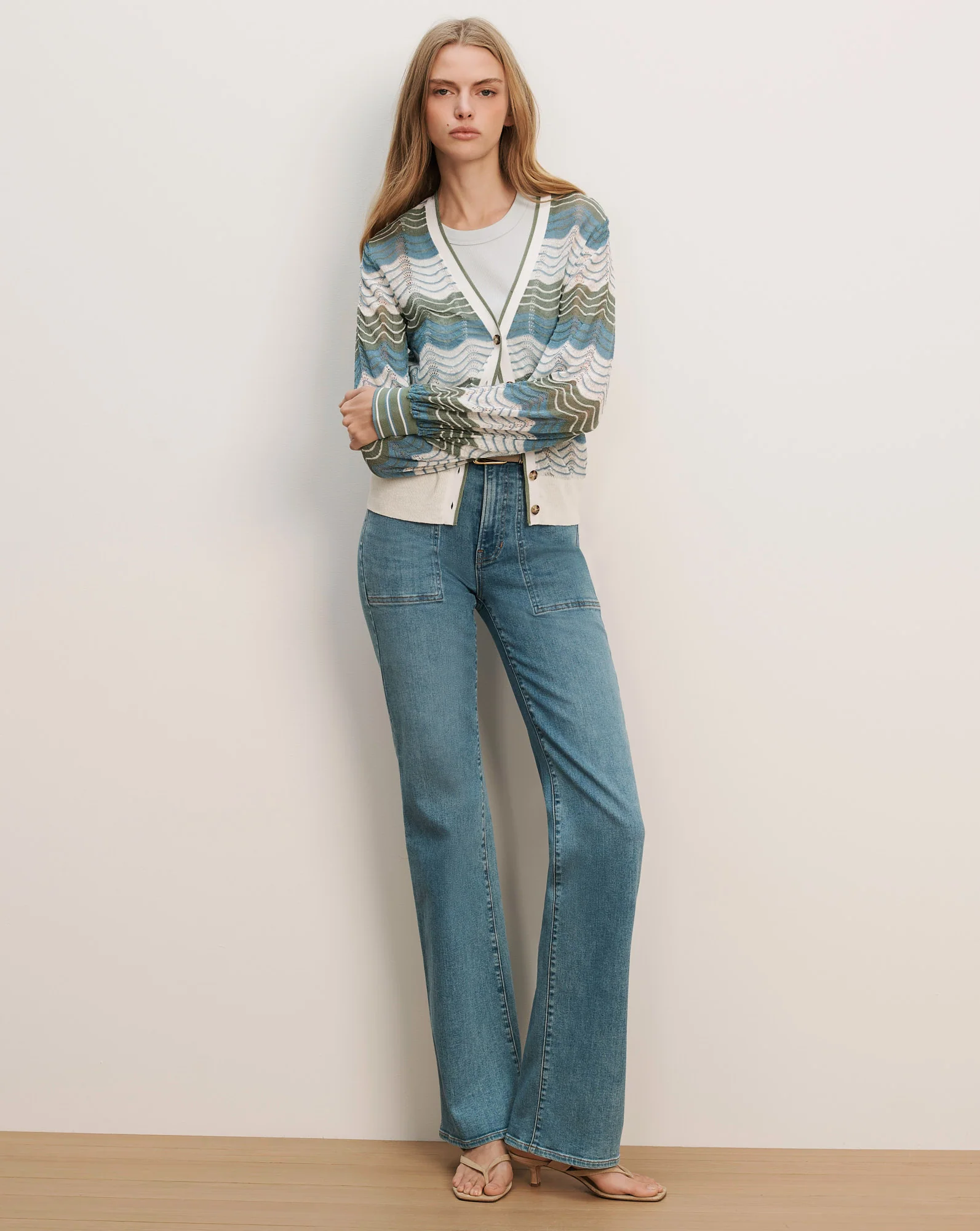 Laurinor Linen-Blend Cardigan - Image 2