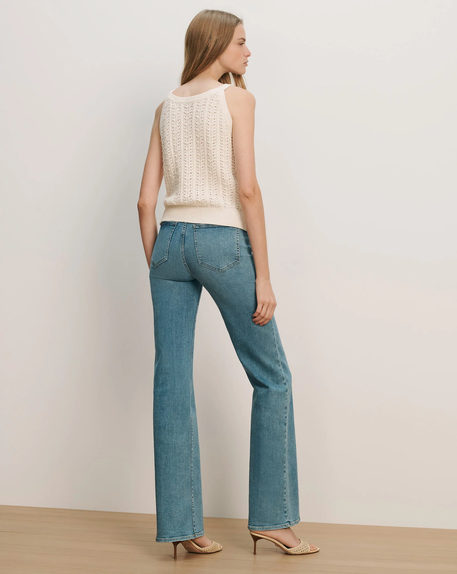 Leonora Pointelle Tank Top - Image 4