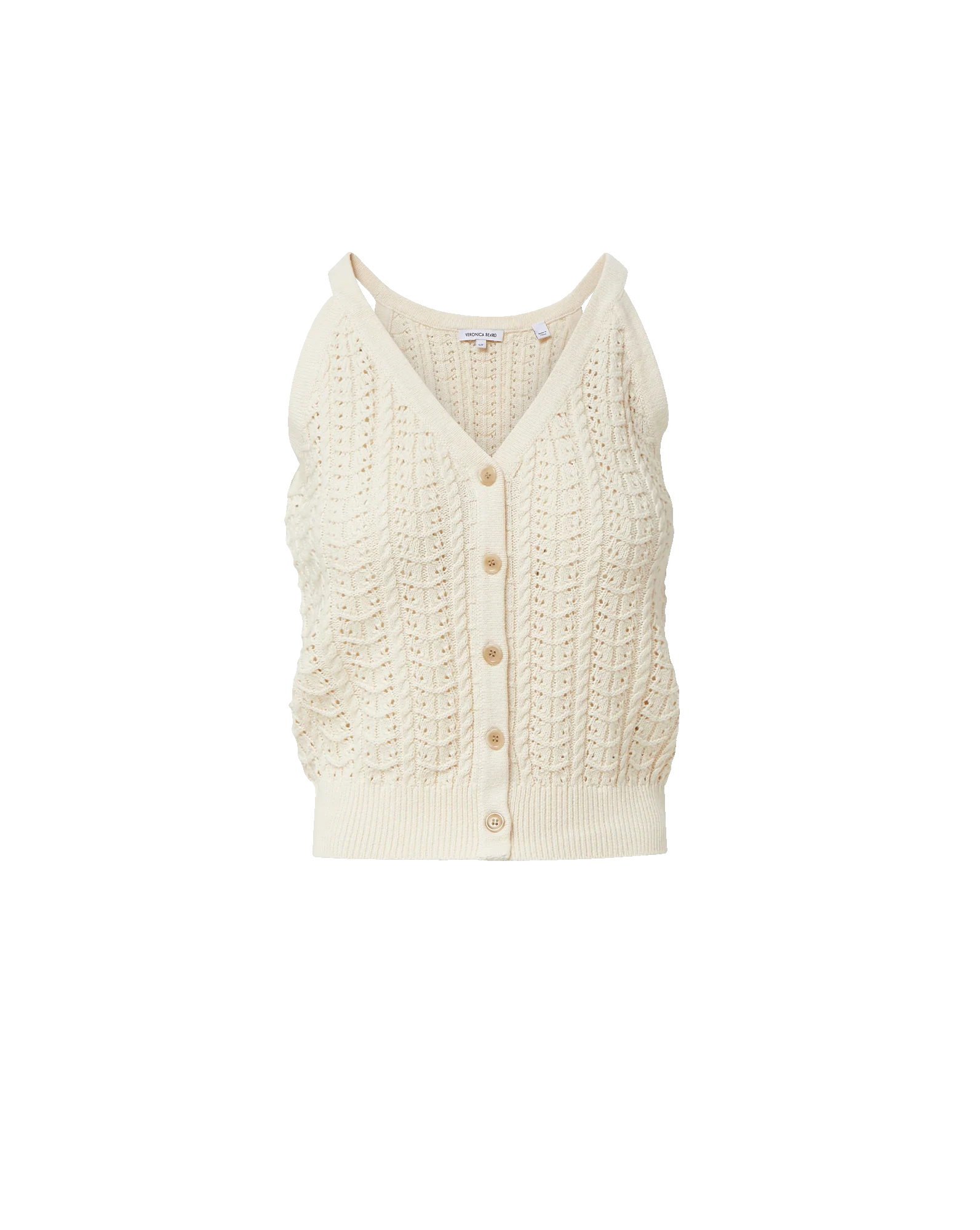 Leonora Pointelle Tank Top - Image 5