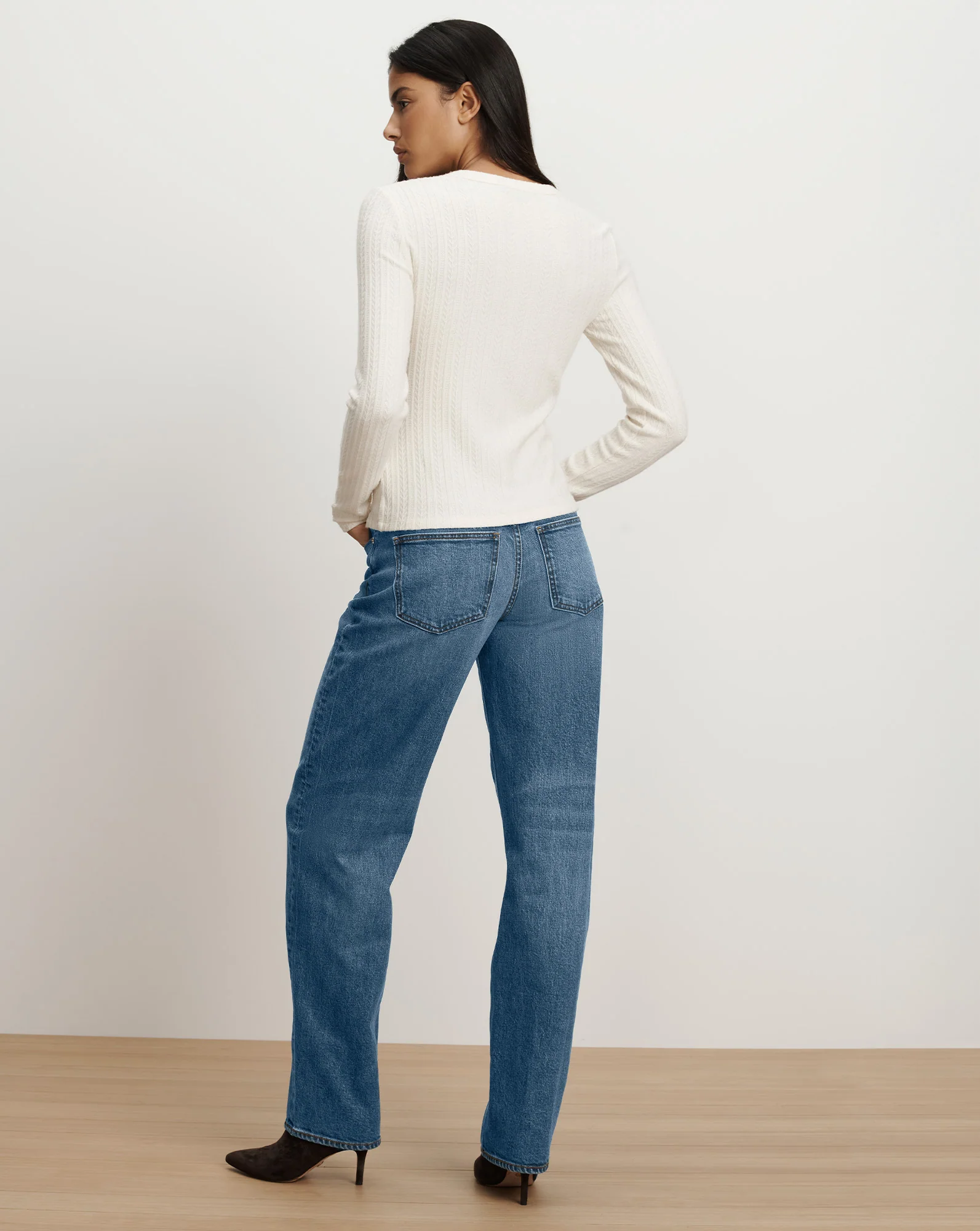 Lira Pointelle Cardigan - Image 4