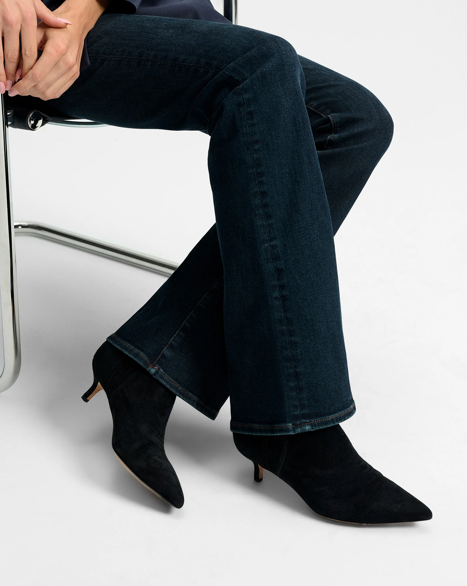 Lisa Kitten-Heel Ankle Boot - Image 6