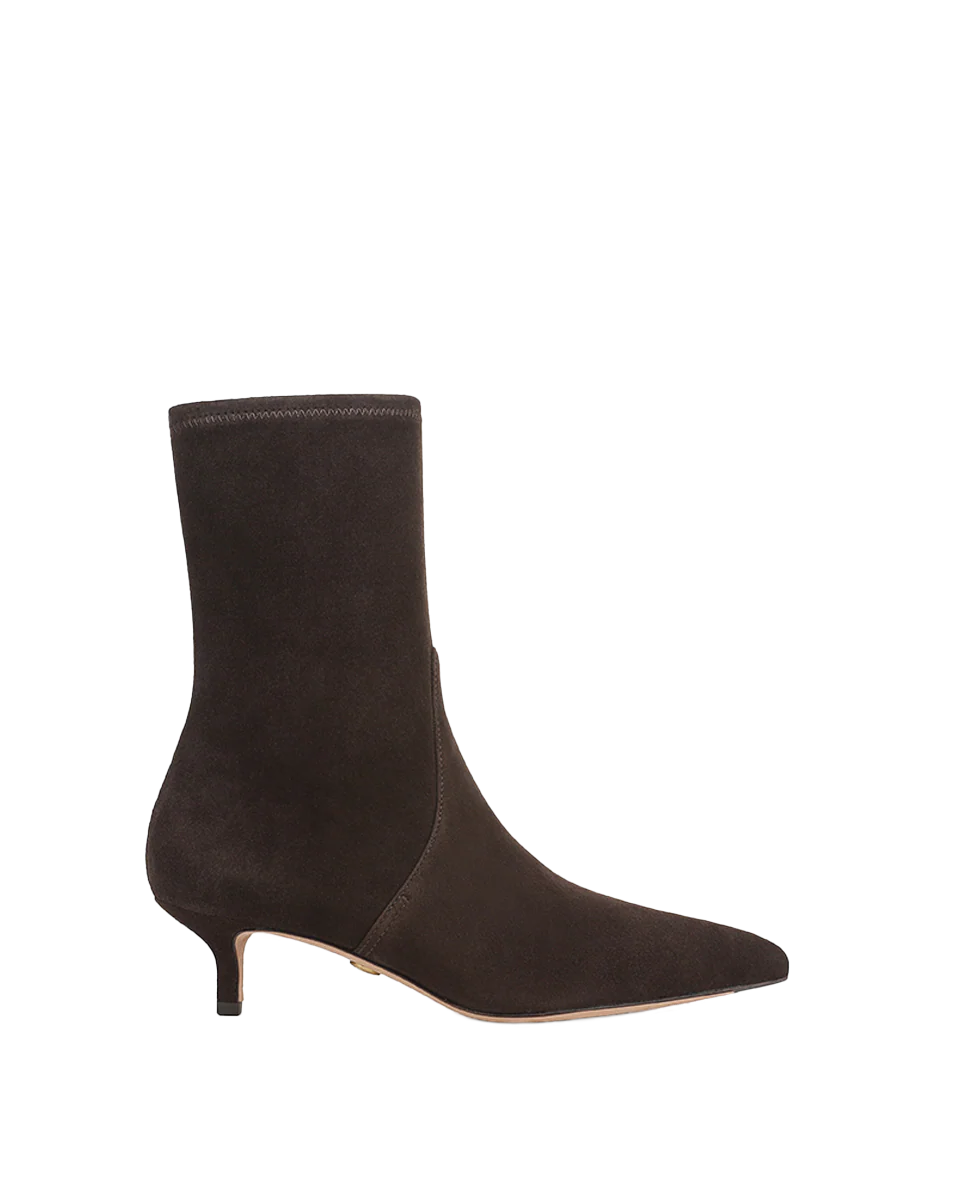 Lisa Stretch Kitten-Heel Ankle Boot - Image 5