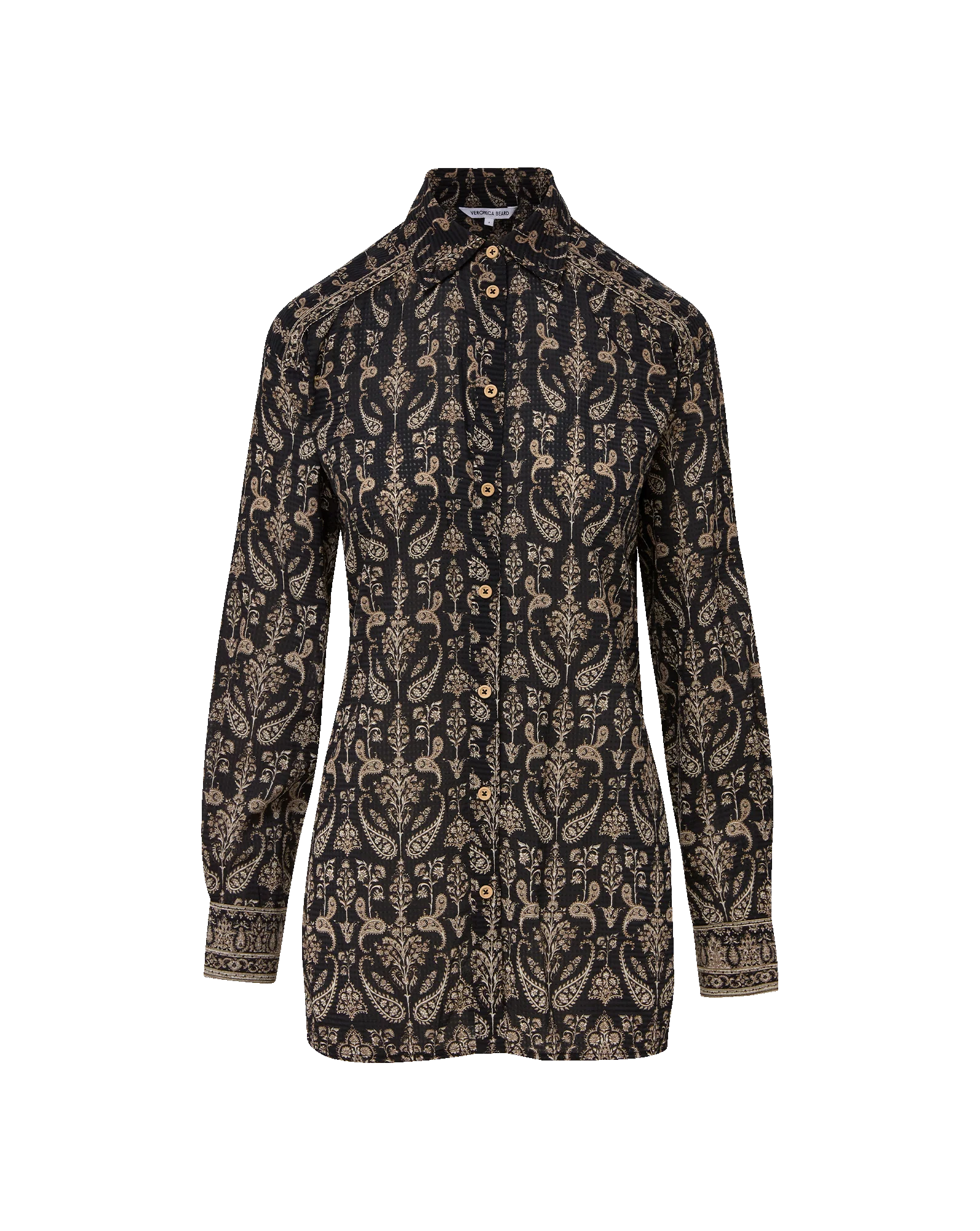 Lloyd Paisley Button-Down Shirt - Image 5
