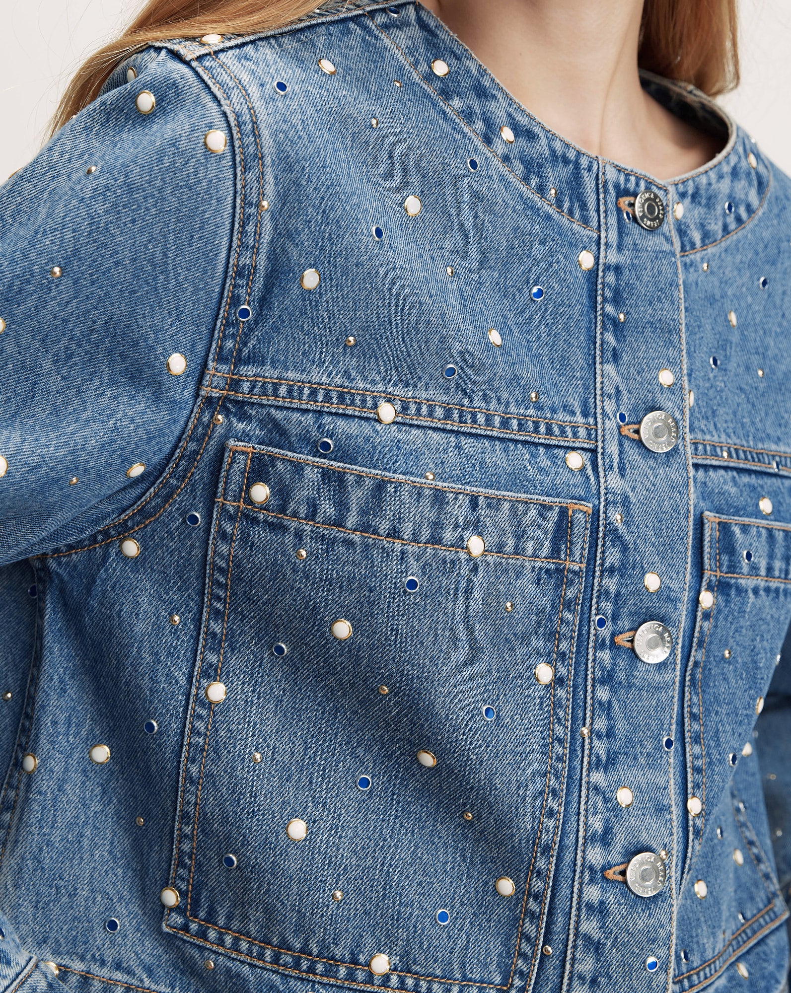 Lowry Embellished Denim Jacket - Image 5