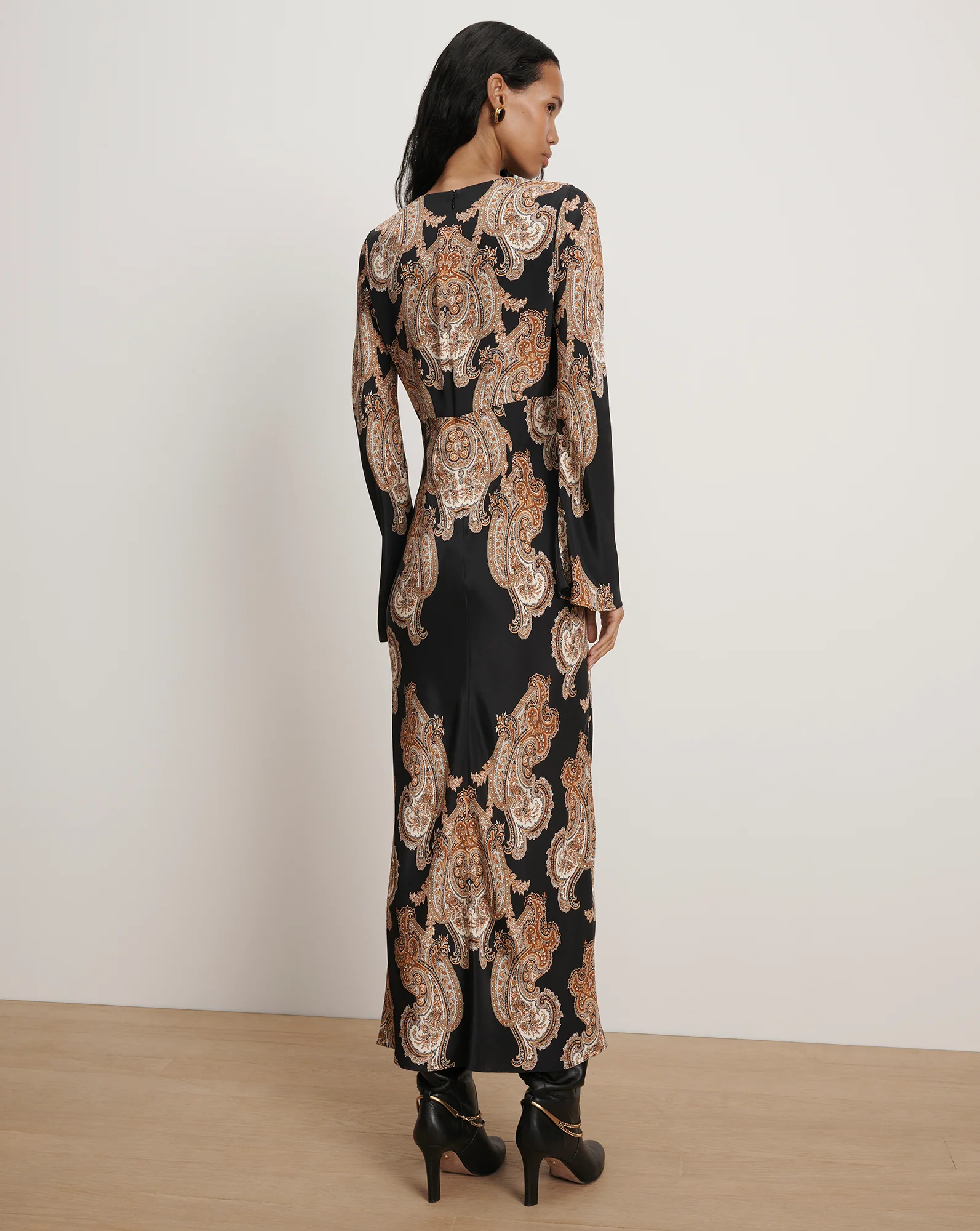 Lupita Paisley Maxi Dress - Image 4