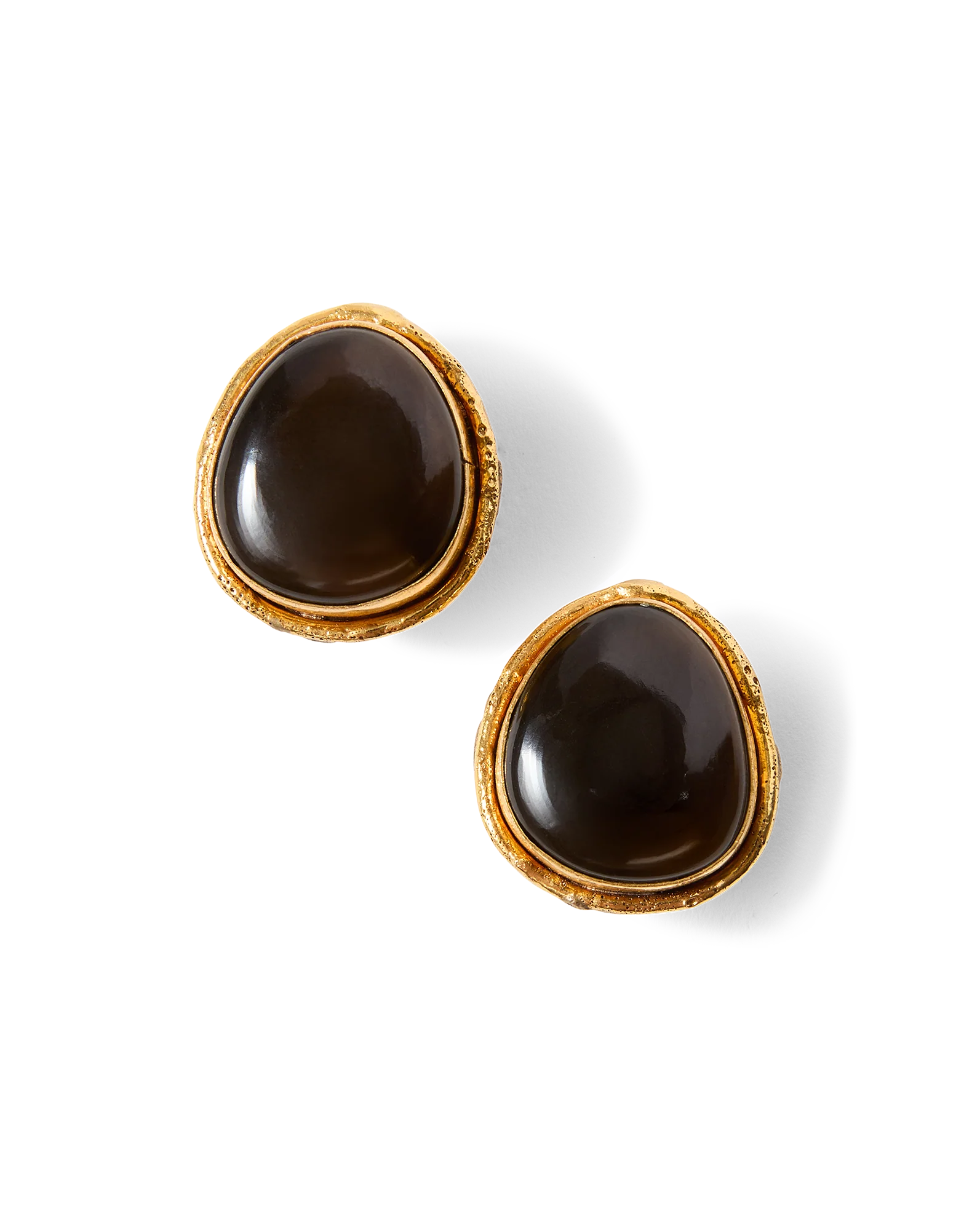 Macaroon Smoky Quartz Earring - Image 6