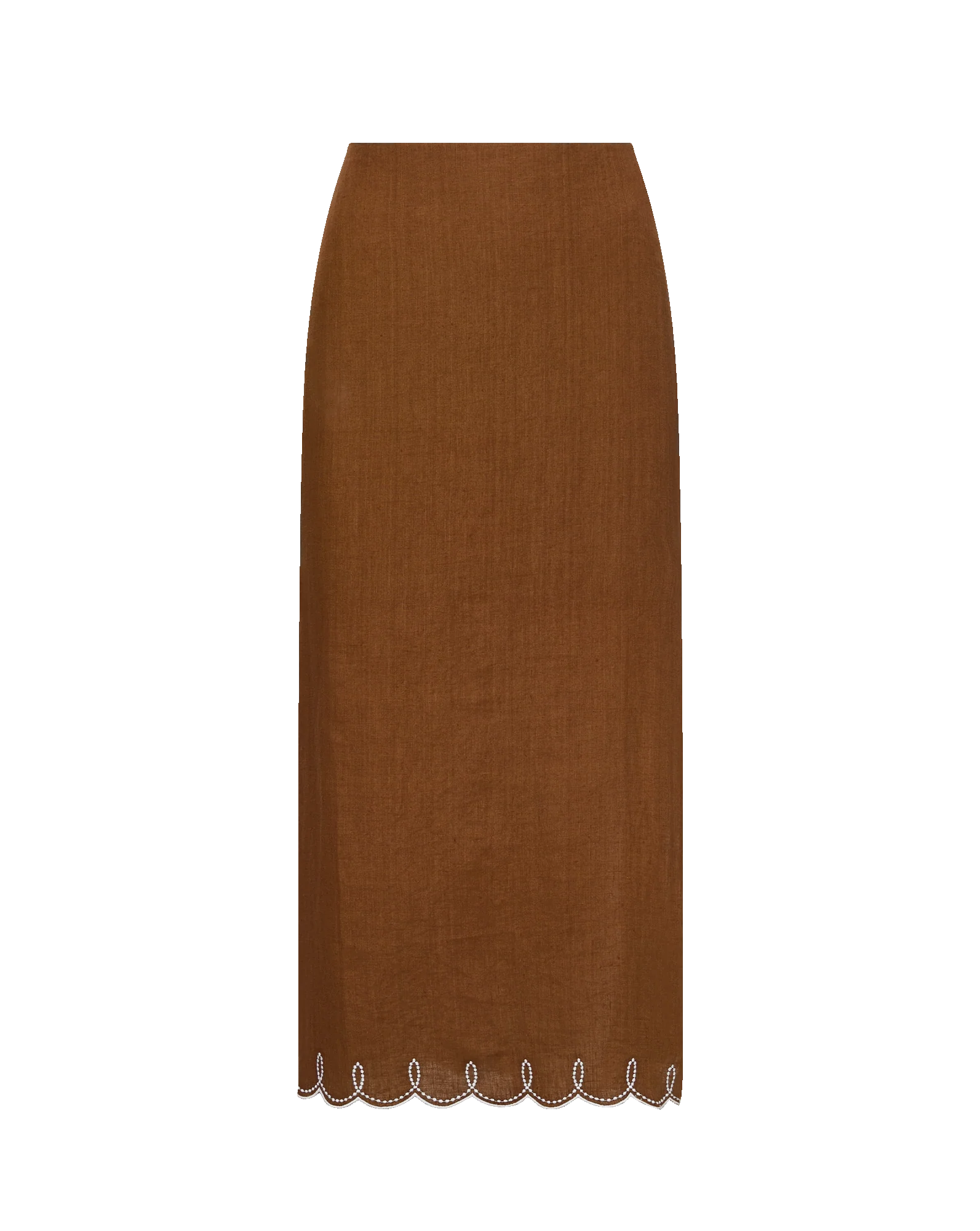 Malou Linen Midi Skirt - Image 7