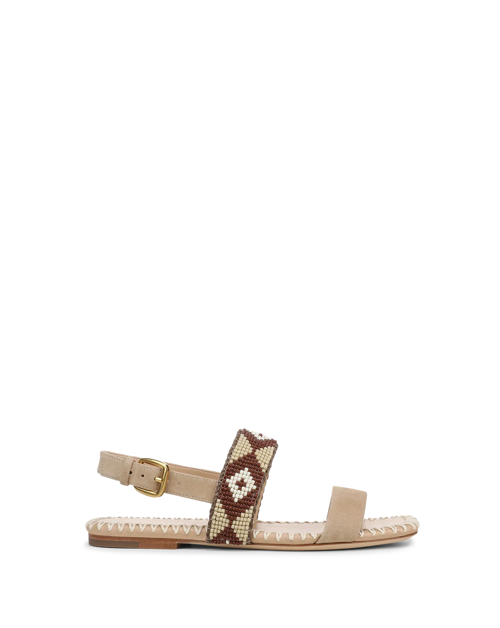 Marian Beaded Flat Sandal - Image 6