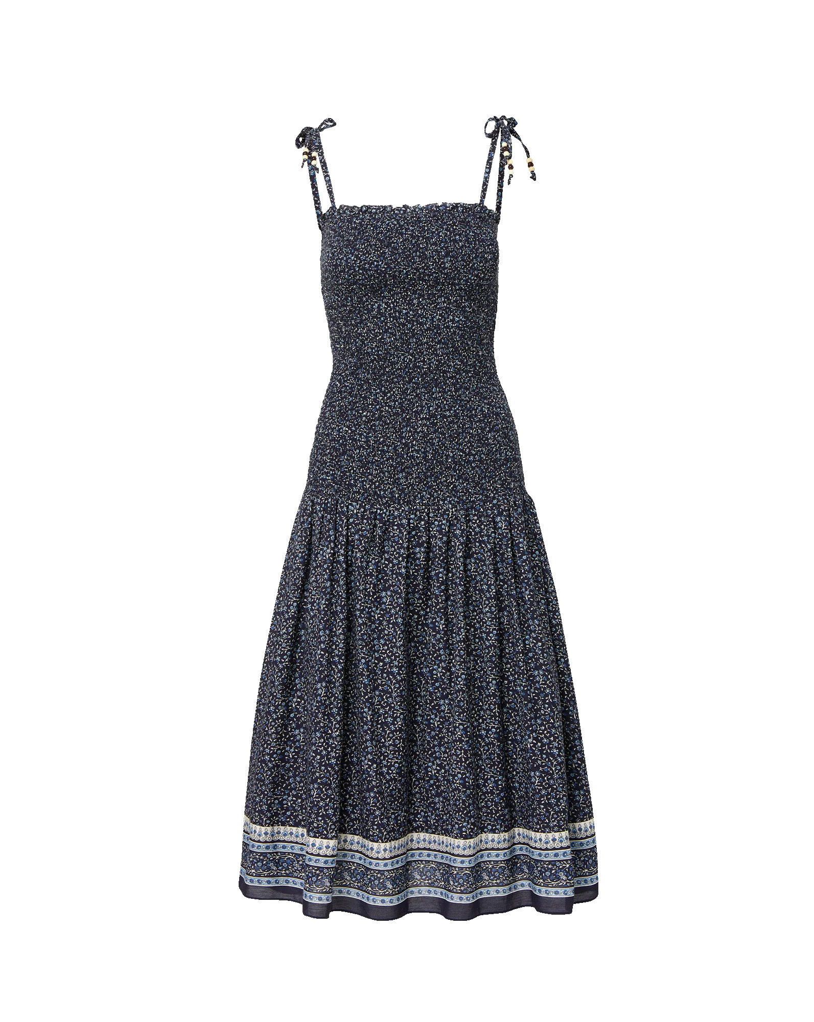 Marietta Smocked Midi Dress - Image 6