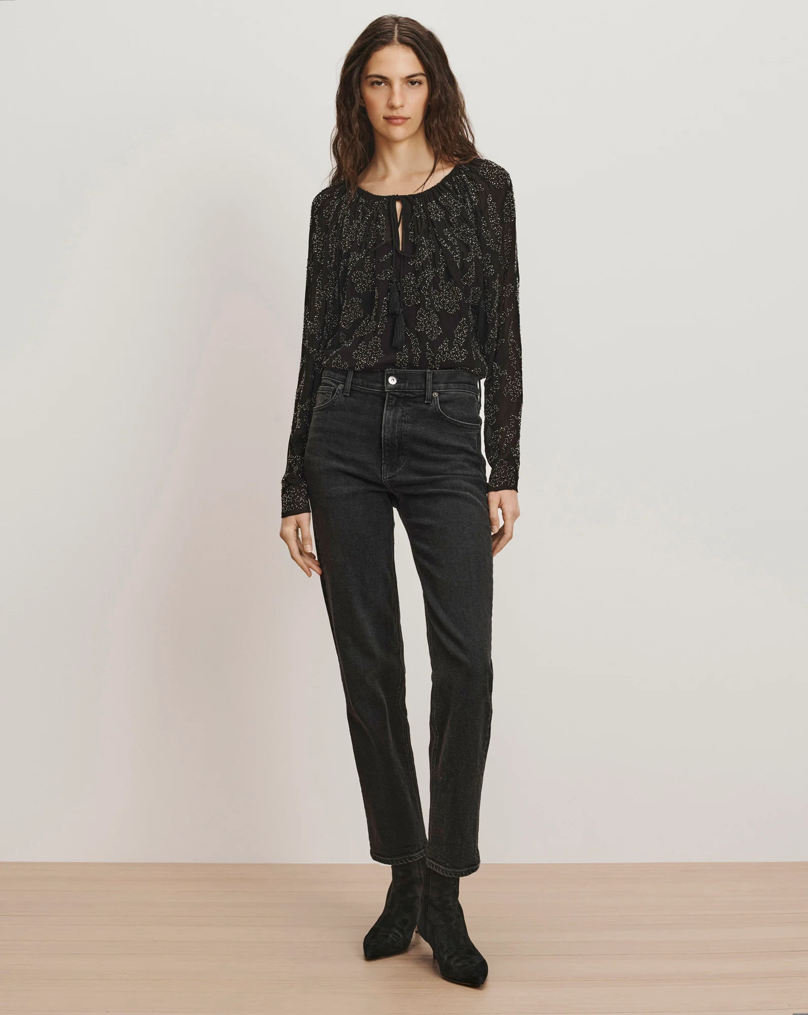 Marlena Beaded Blouse - Image 2