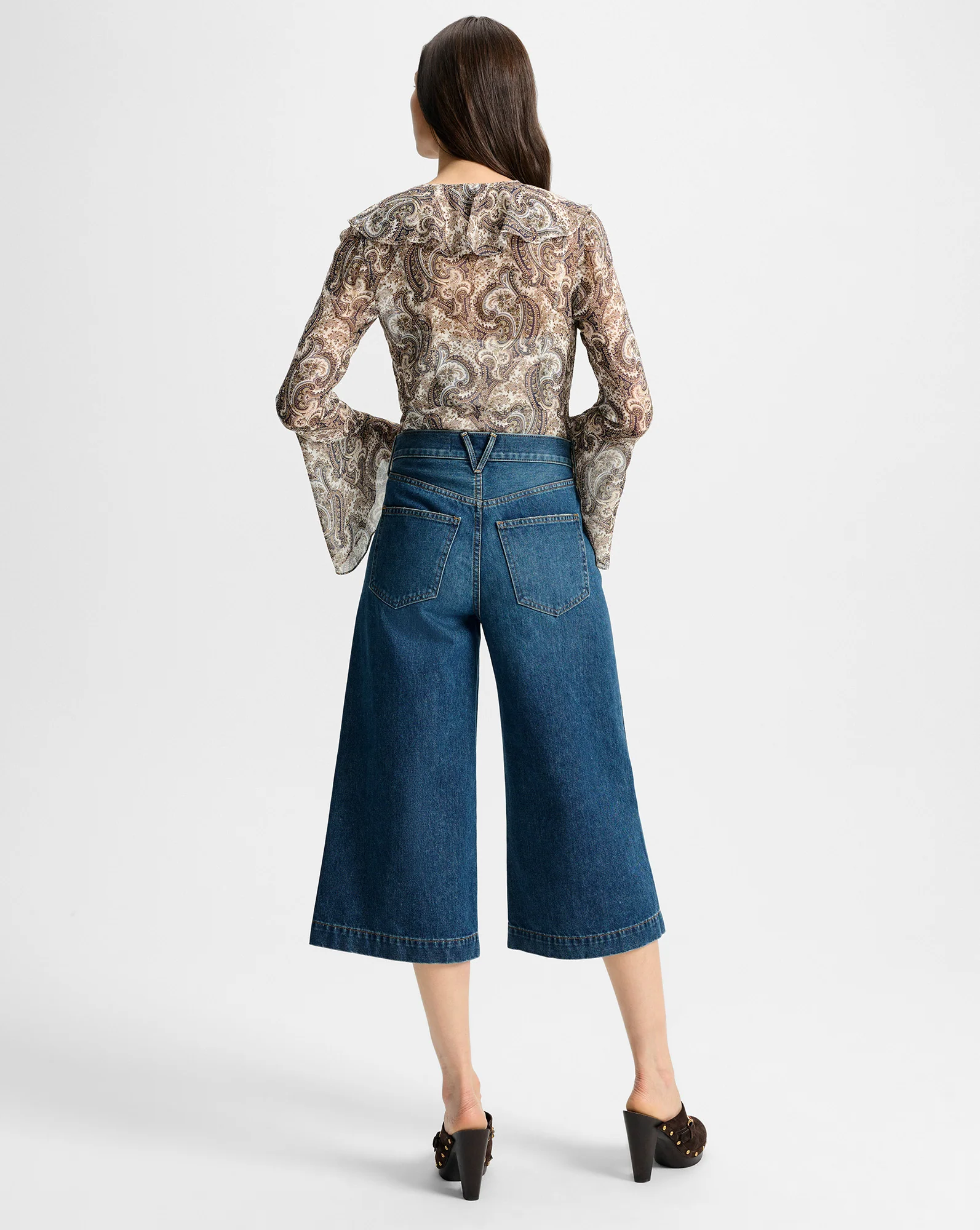 Marlowe Denim Culotte - Image 5
