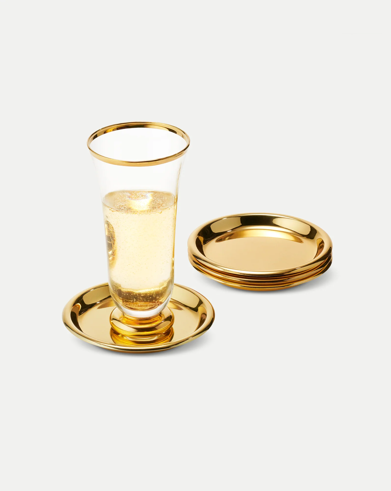 Marzia Gold Coaster Set - Image 3