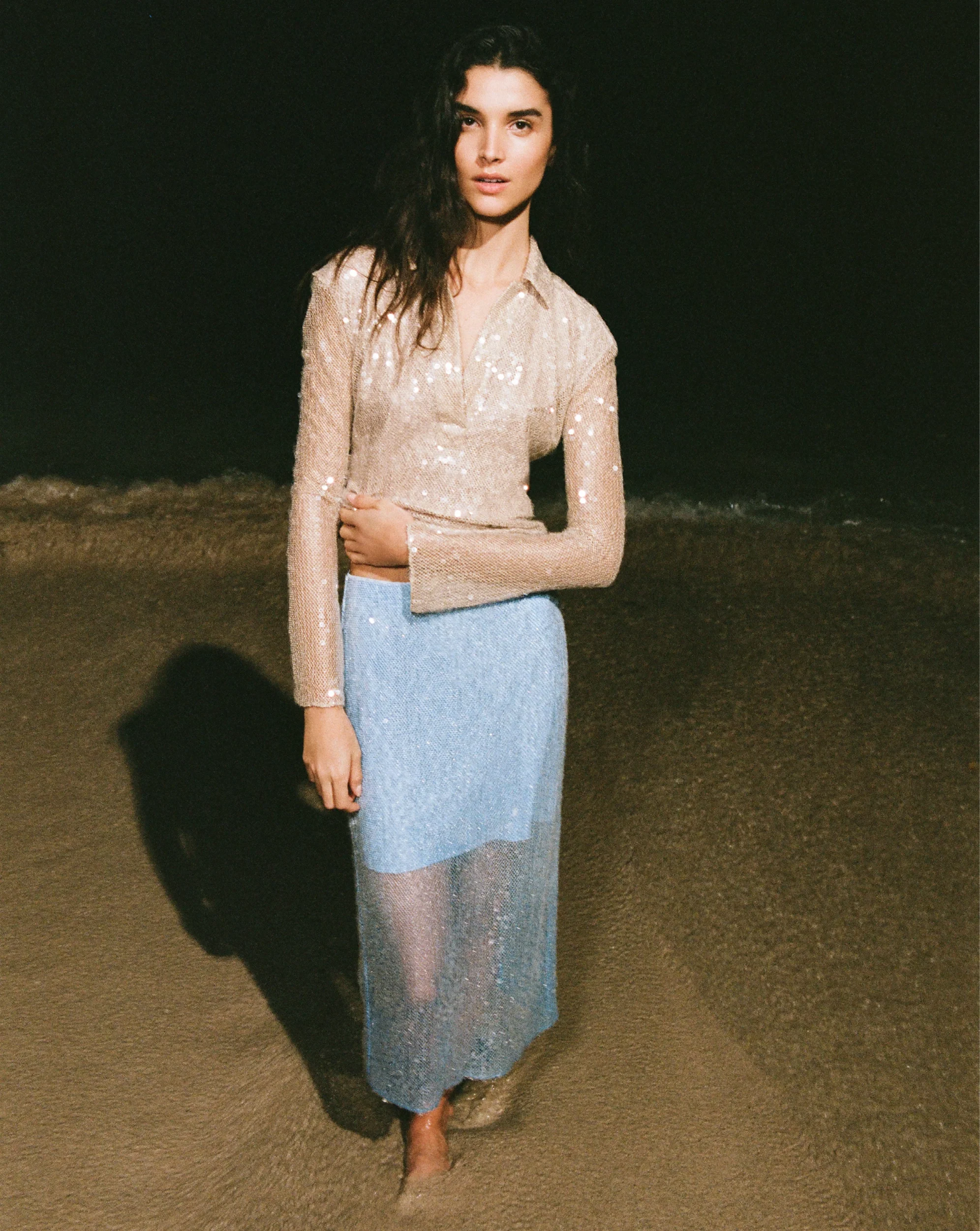 Meryl Sequin Blouse - Image 6