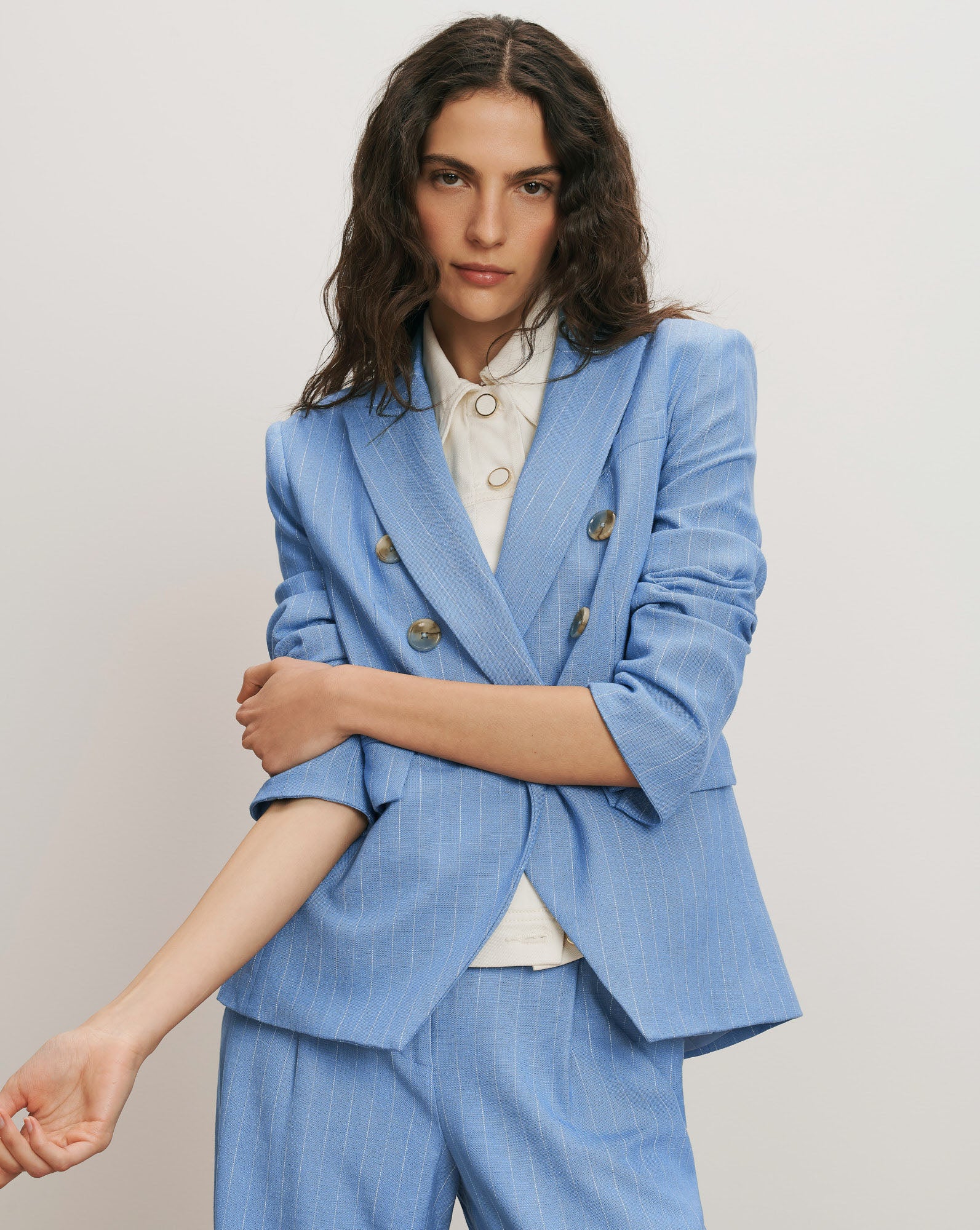 Miller Pinstripe Dickey Jacket - Image 5