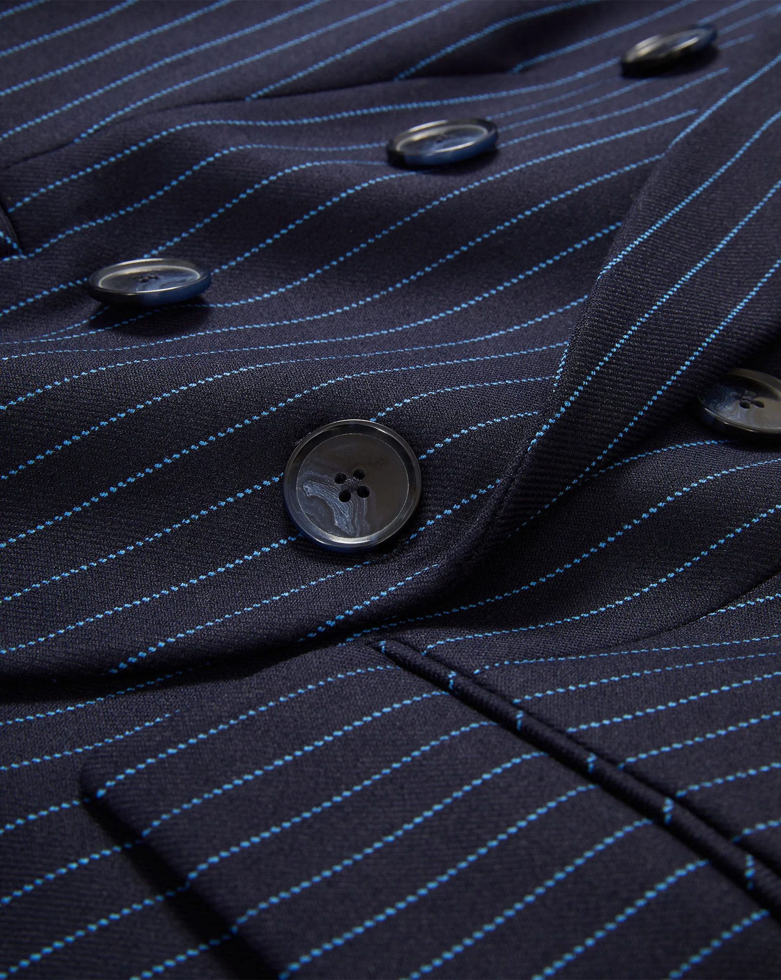 Miller Pinstripe Dickey Jacket - Image 3