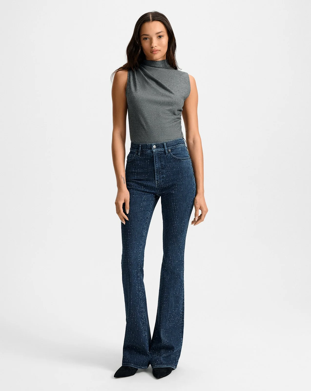 Mylie Mock-Neck Tank Top - Image 2