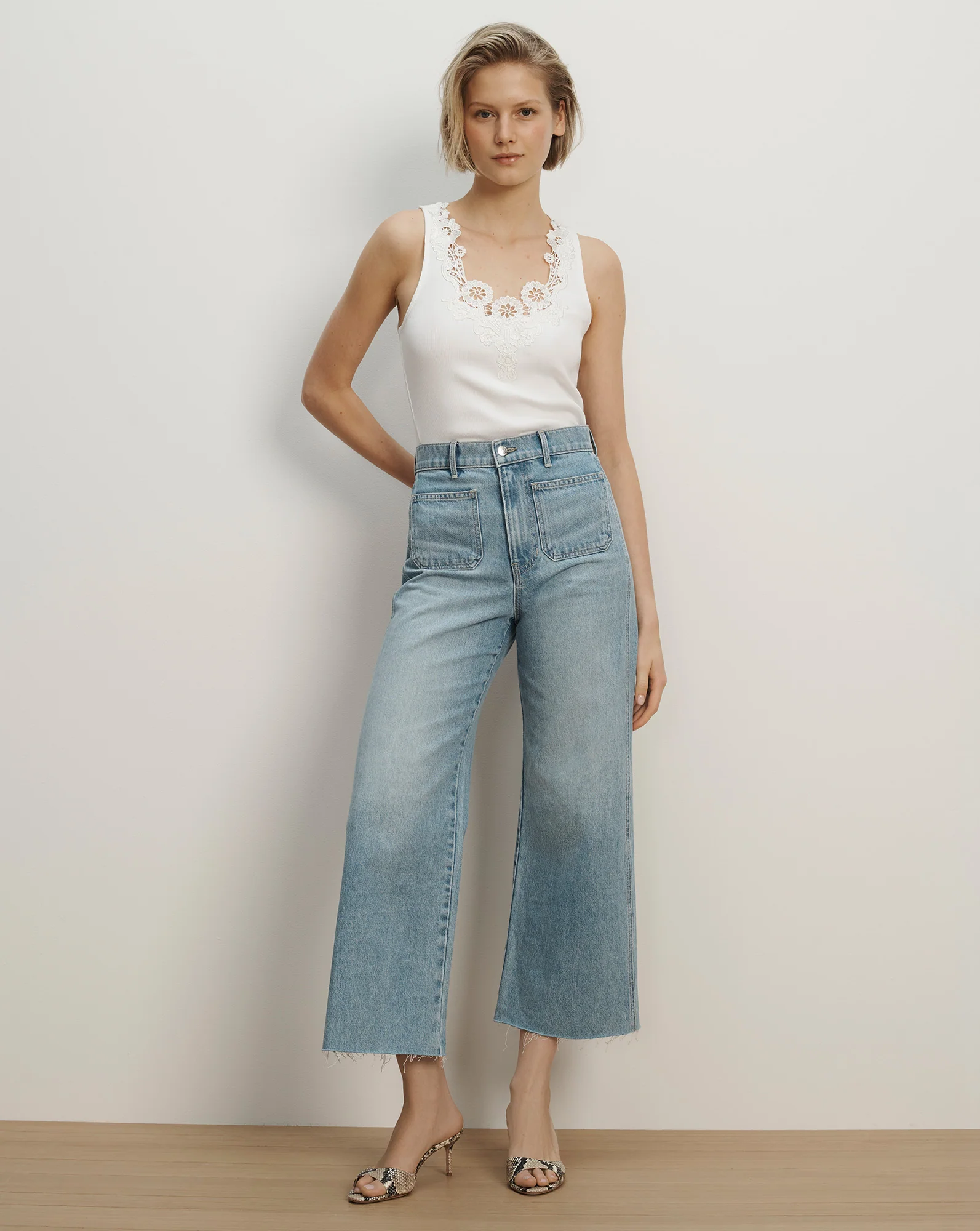 Narcisa Embroidered Tank Top - Image 2