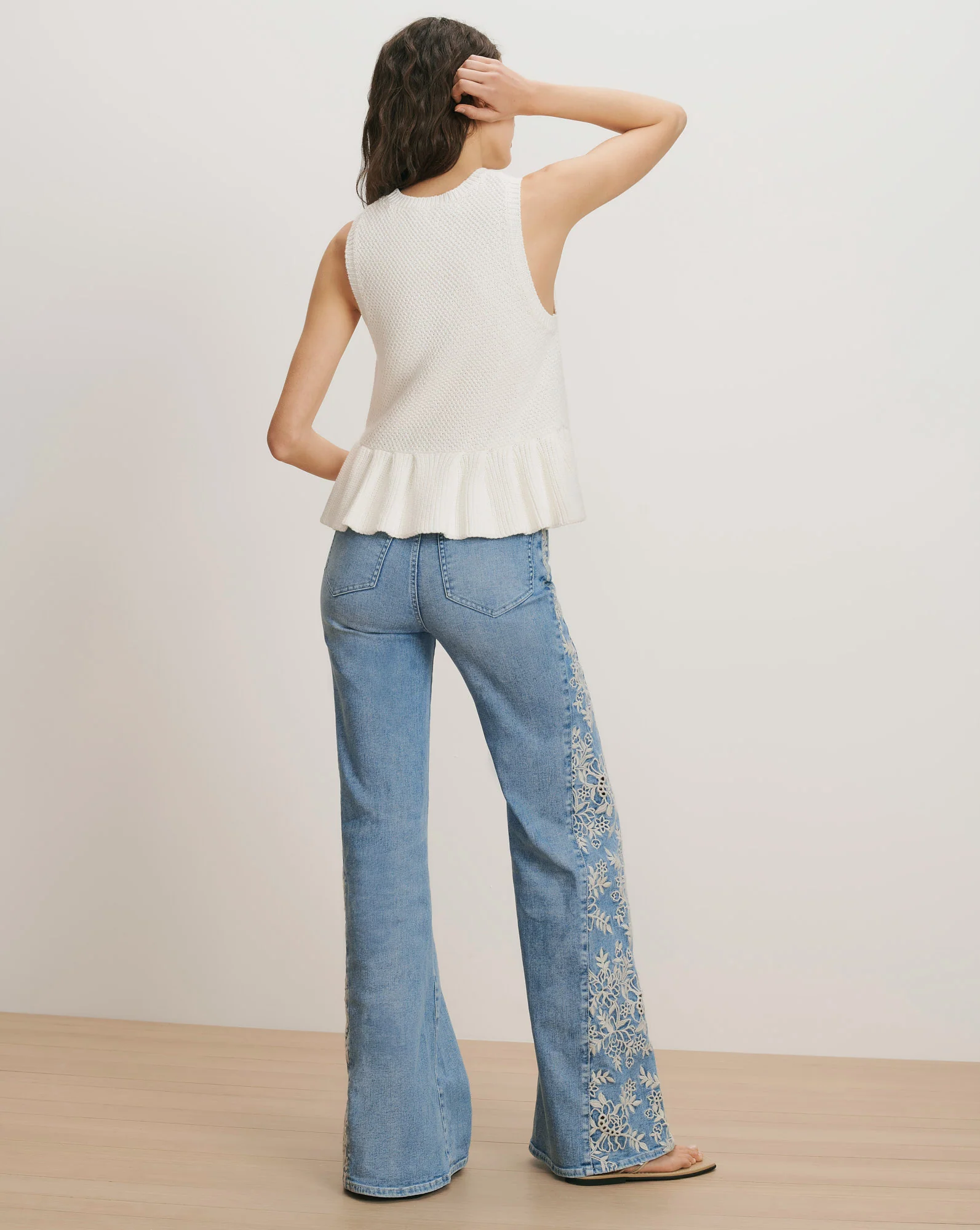 Nemyah Peplum Tank Top - Image 4