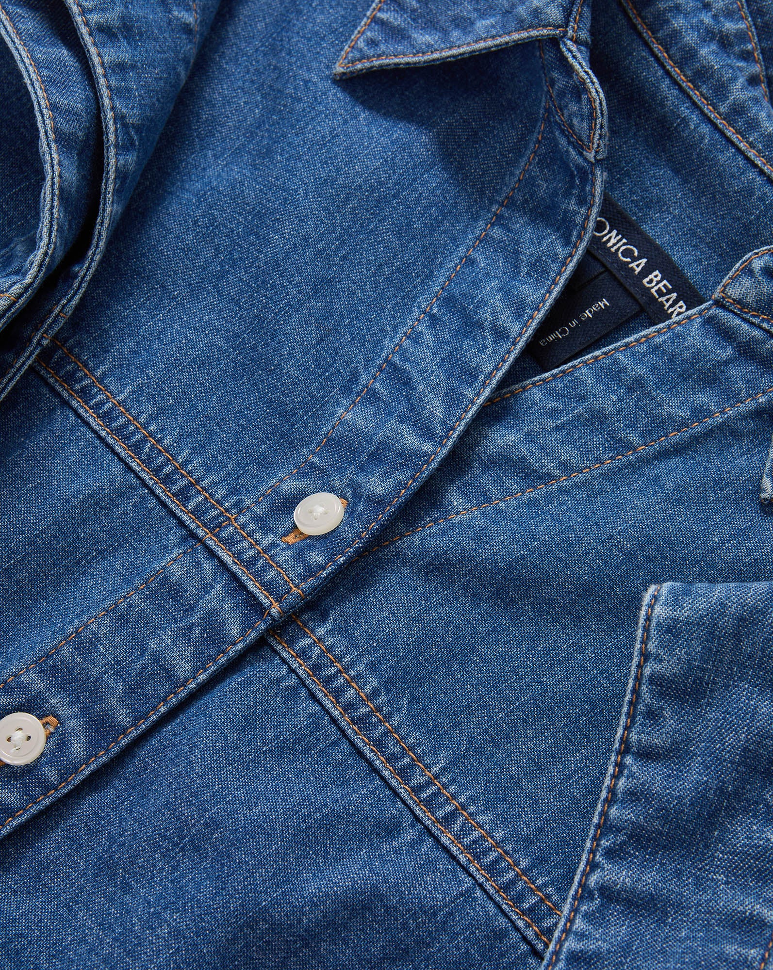 Nestor Chambray Button-Down Shirt - Image 3