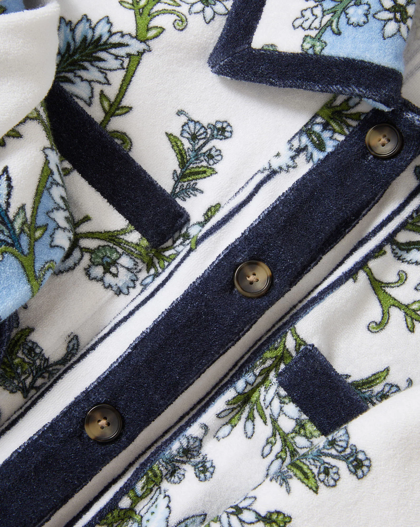 Novelle Terry Button-Down Shirt - Image 3