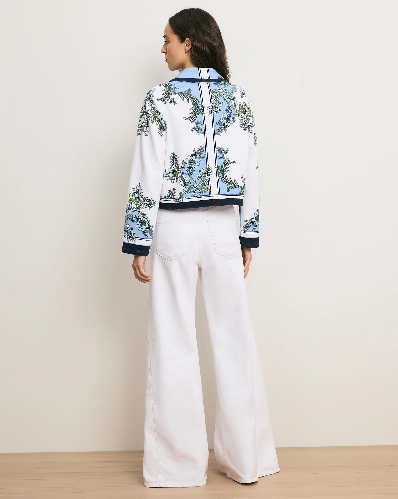 Novelle Terry Button-Down Shirt - Image 4