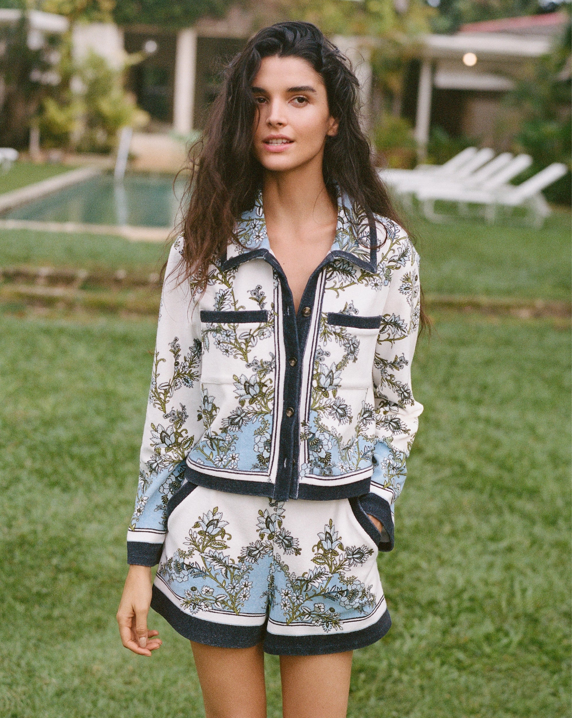 Novelle Terry Button-Down Shirt - Image 6