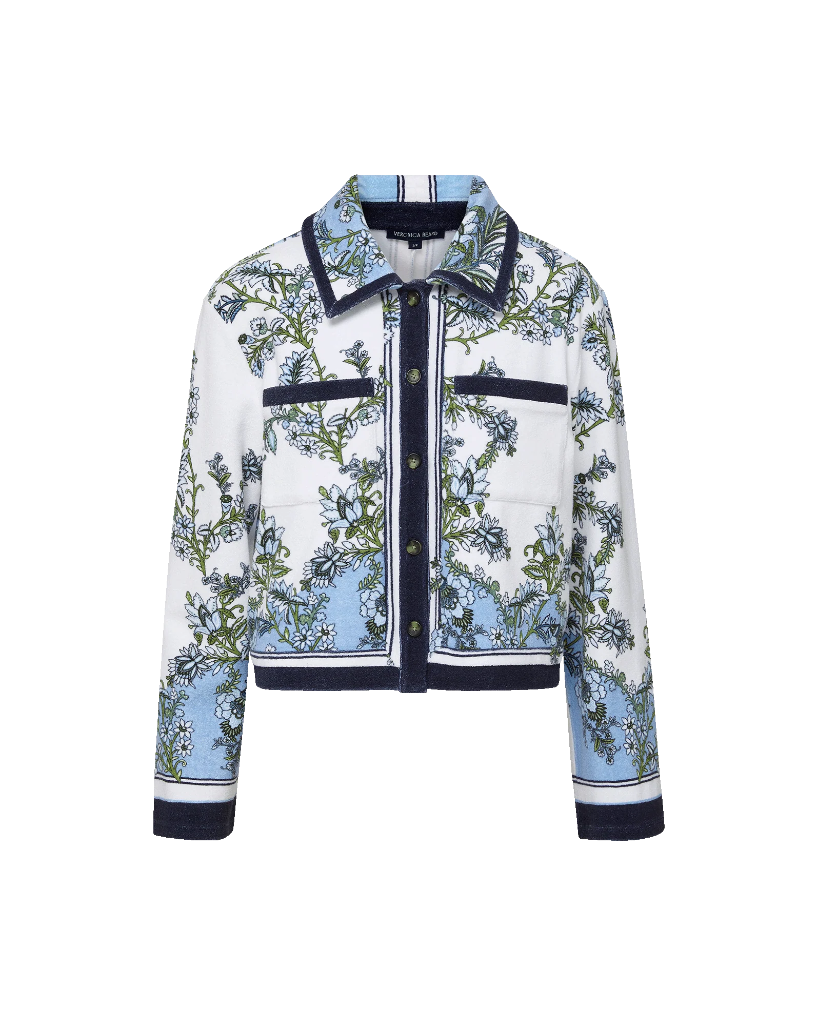 Novelle Terry Button-Down Shirt - Image 7