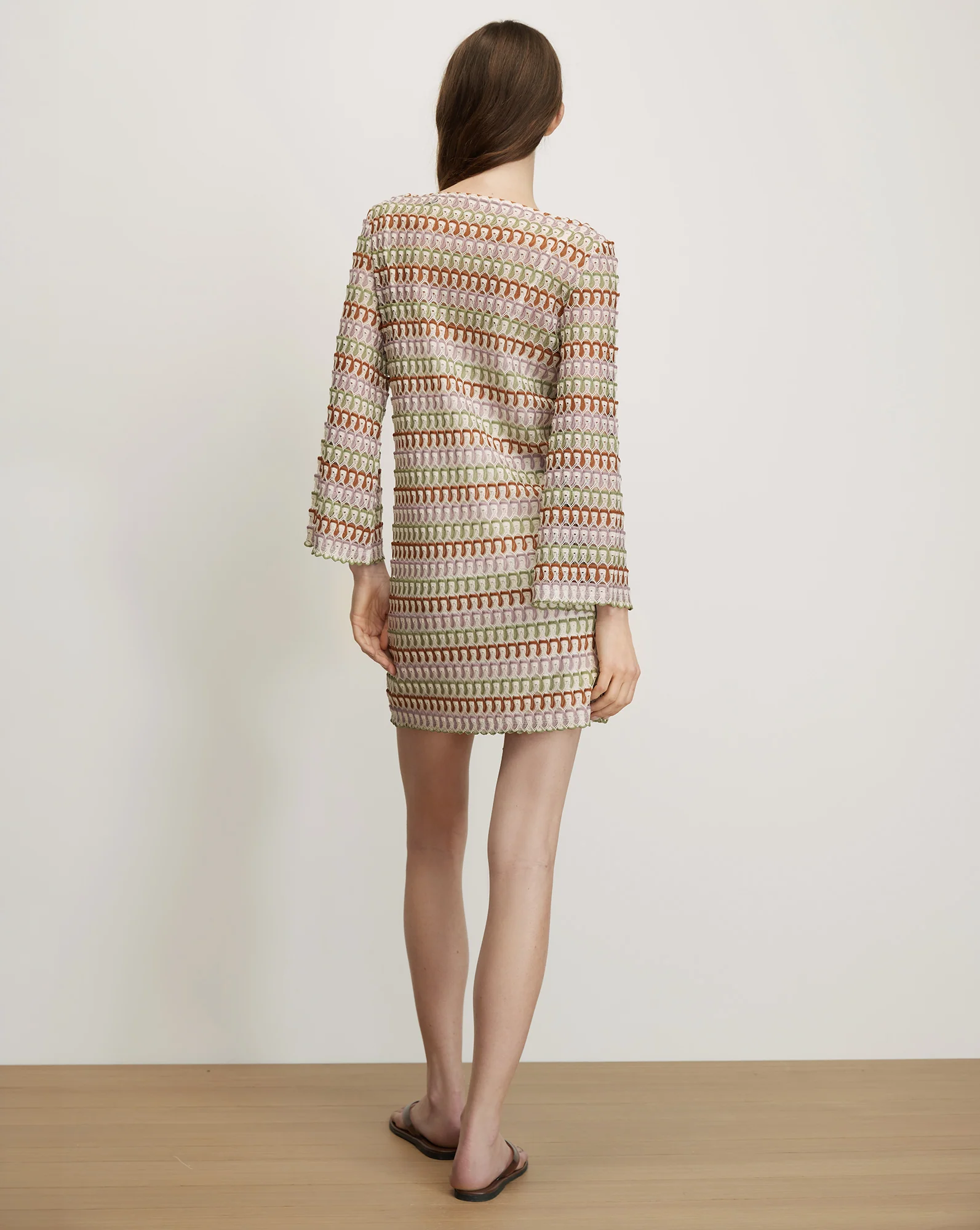 Novien Crochet Mini Dress - Image 5