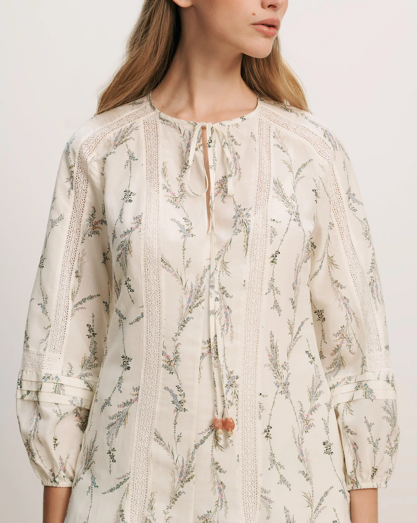 Ollian Floral Mini Dress - Image 6