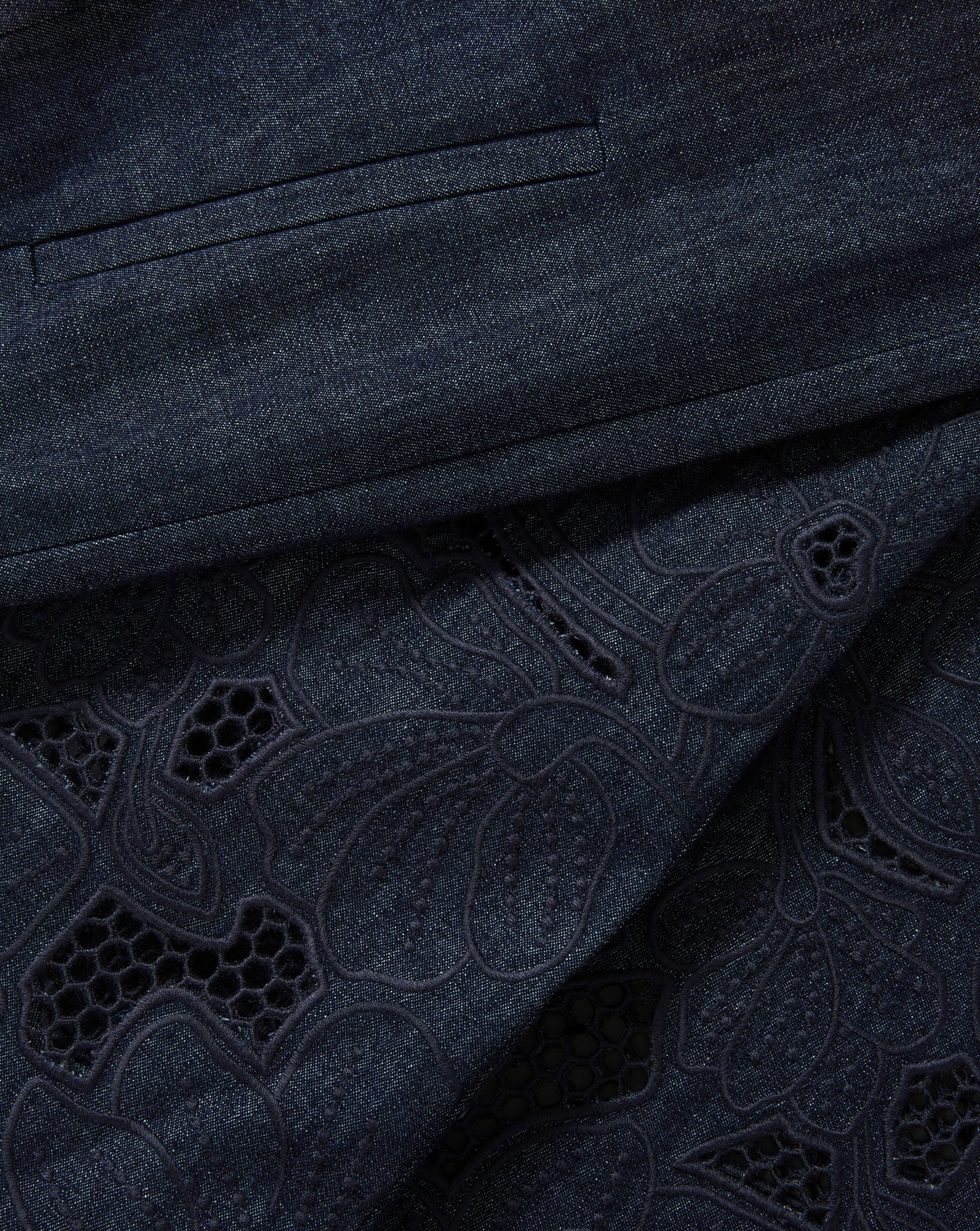 Osborne Wide-Leg Eyelet Pant - Image 5