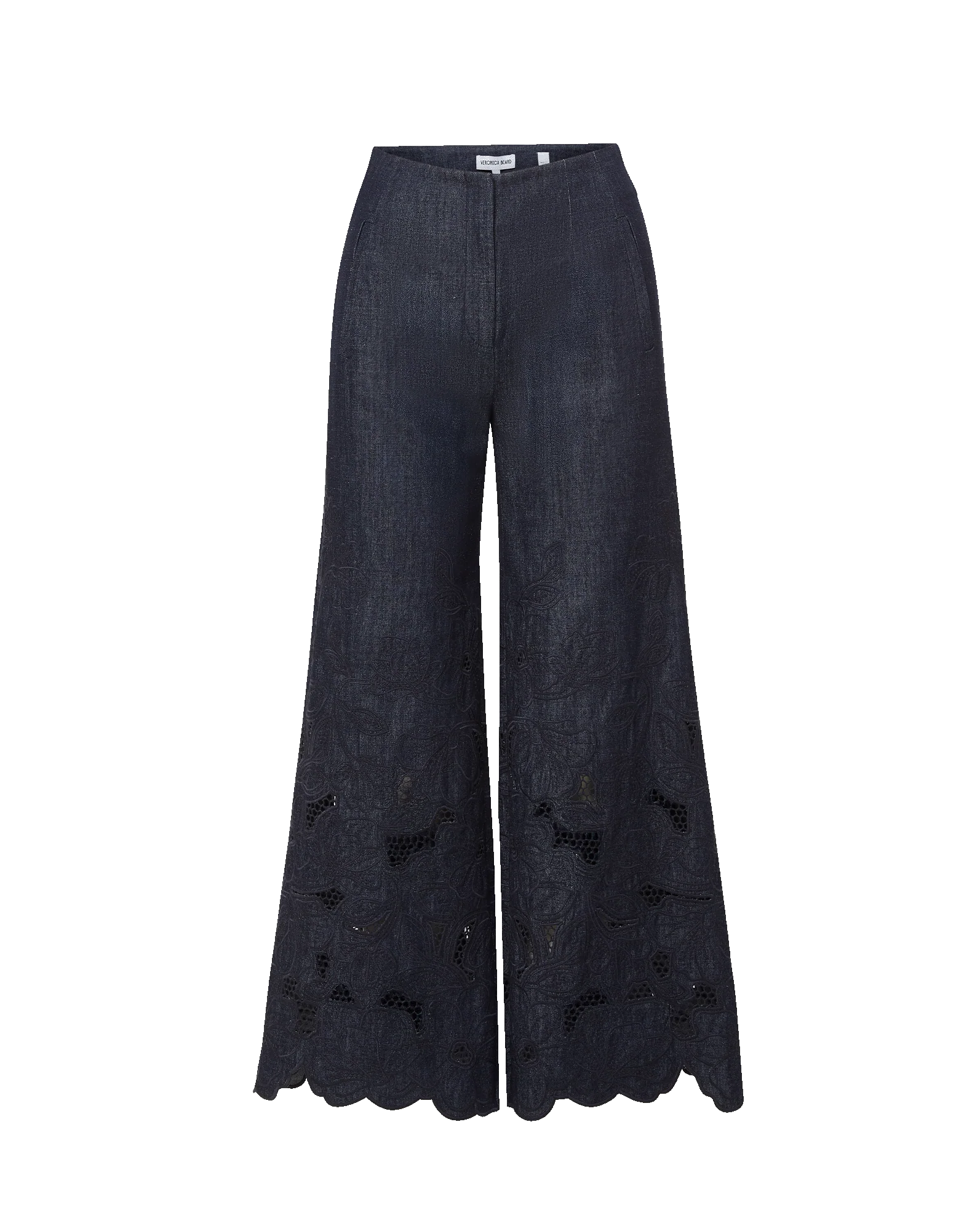 Osborne Wide-Leg Eyelet Pant - Image 9