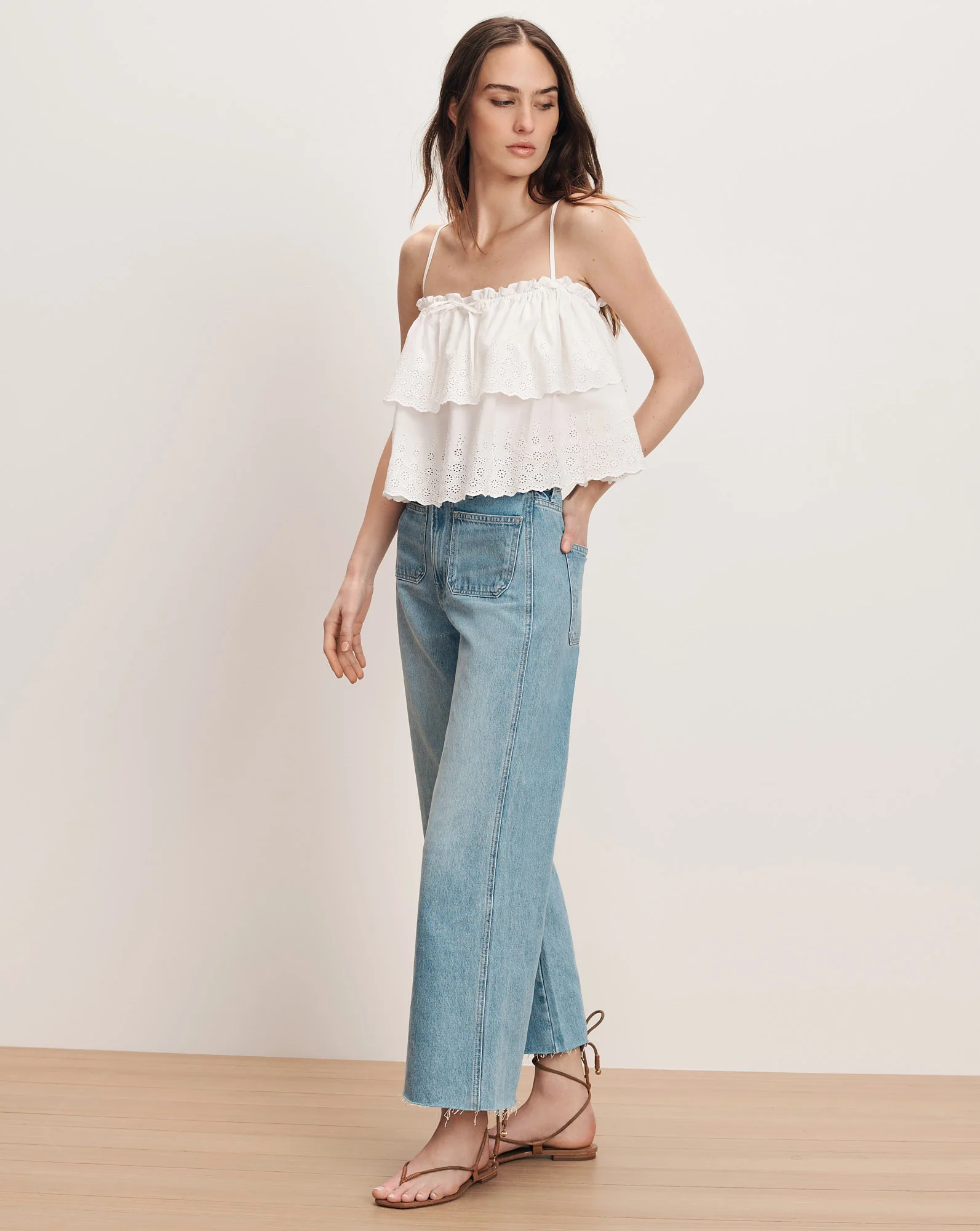 Oseanna Eyelet Camisole - Image 2