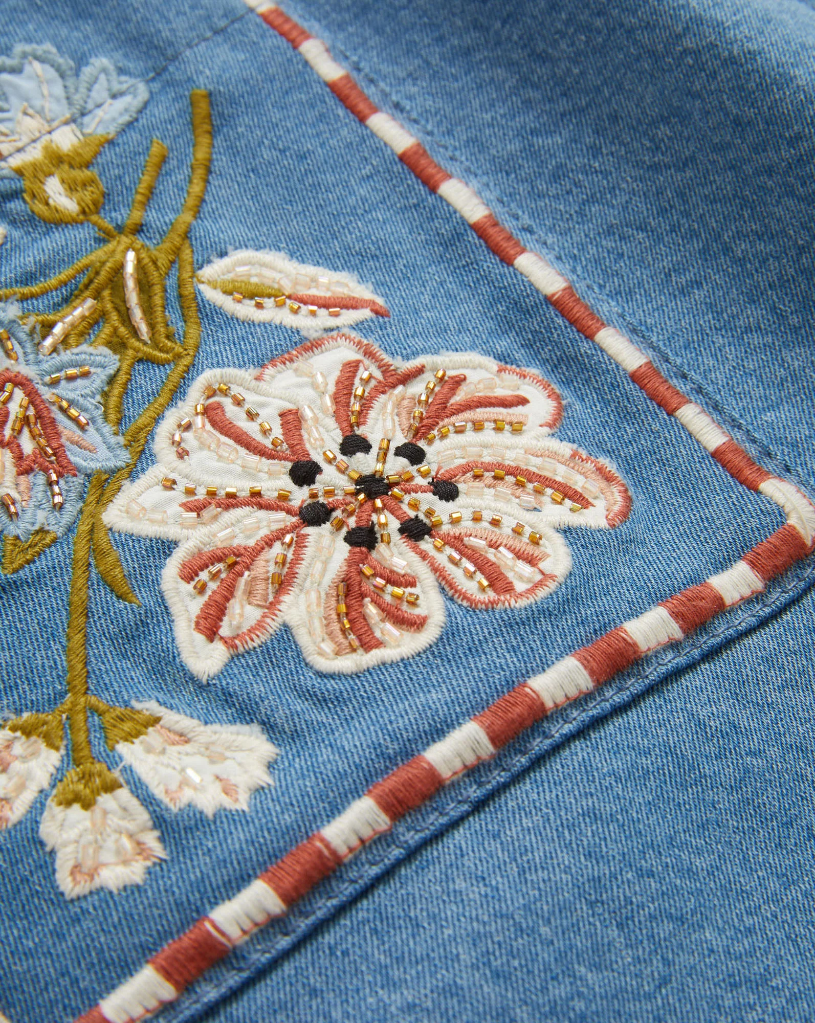 Pallas Embroidered Mini Skirt - Image 4