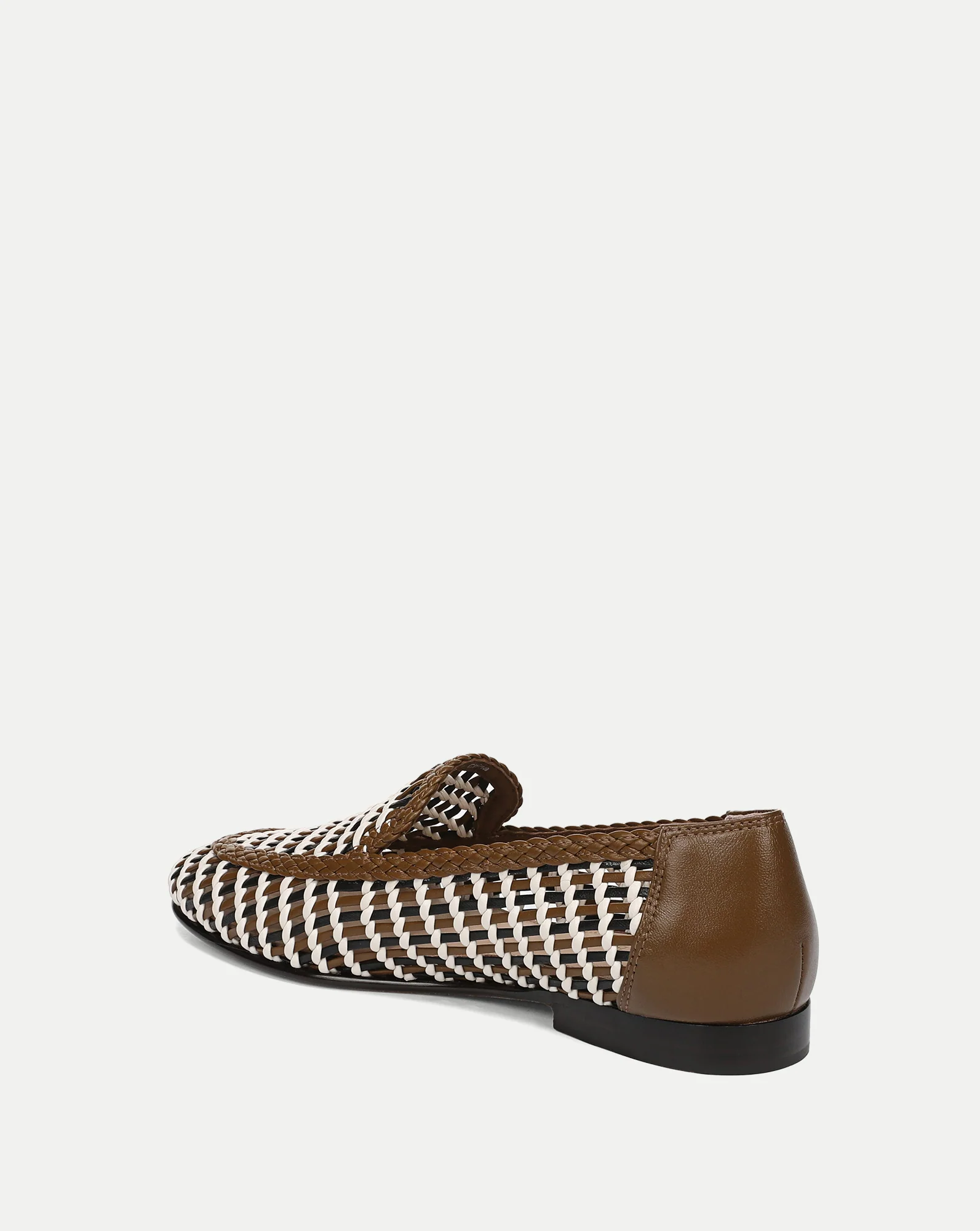 Prilla Woven Leather Loafer - Image 5