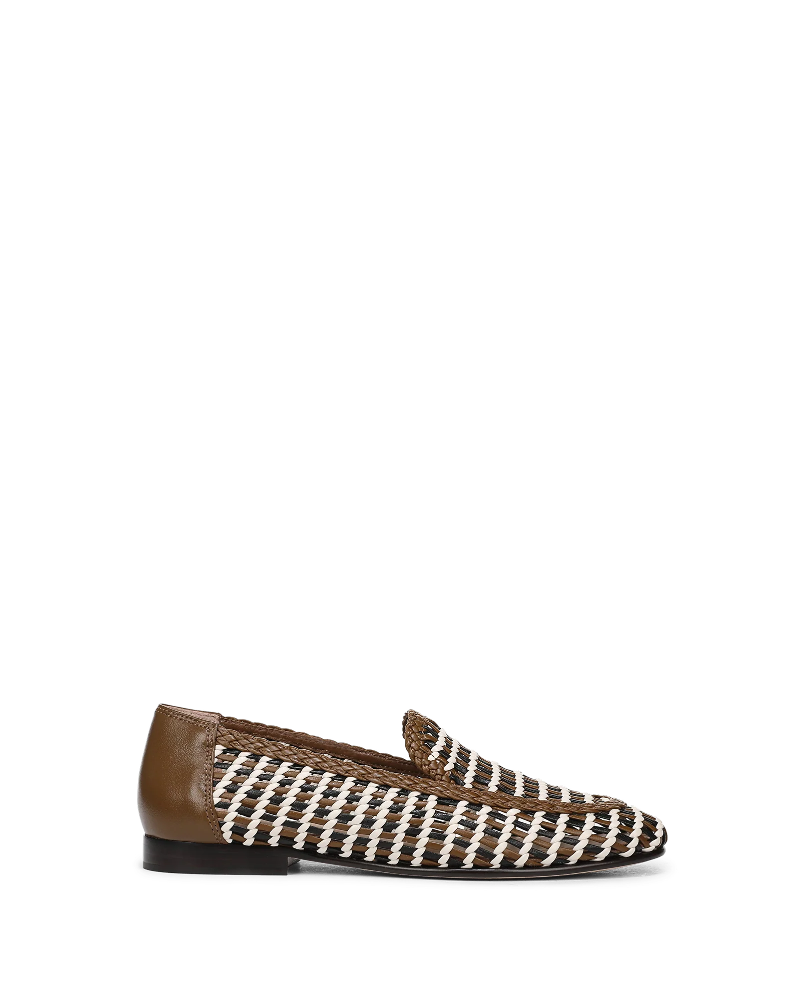 Prilla Woven Leather Loafer - Image 7
