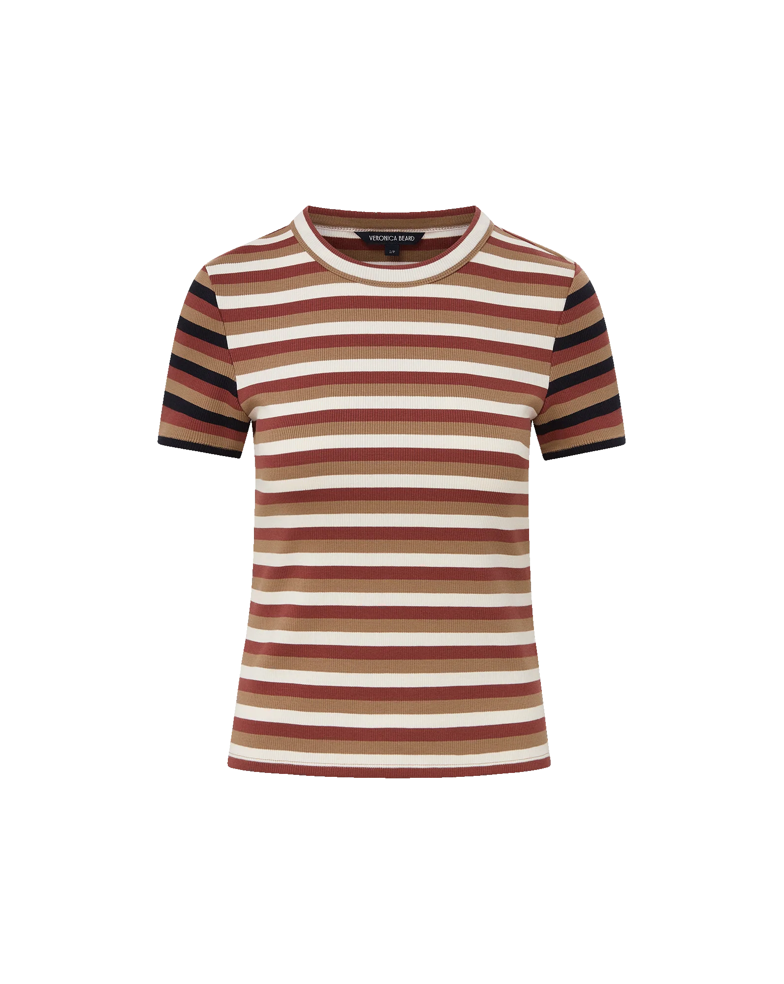 Pruitt Striped Ribbed T-Shirt - Image 5