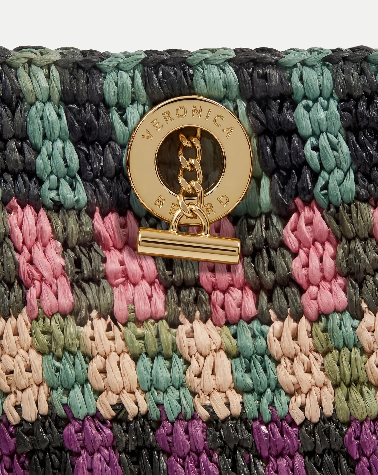 Raffia Anchor Basket Tote - Image 4