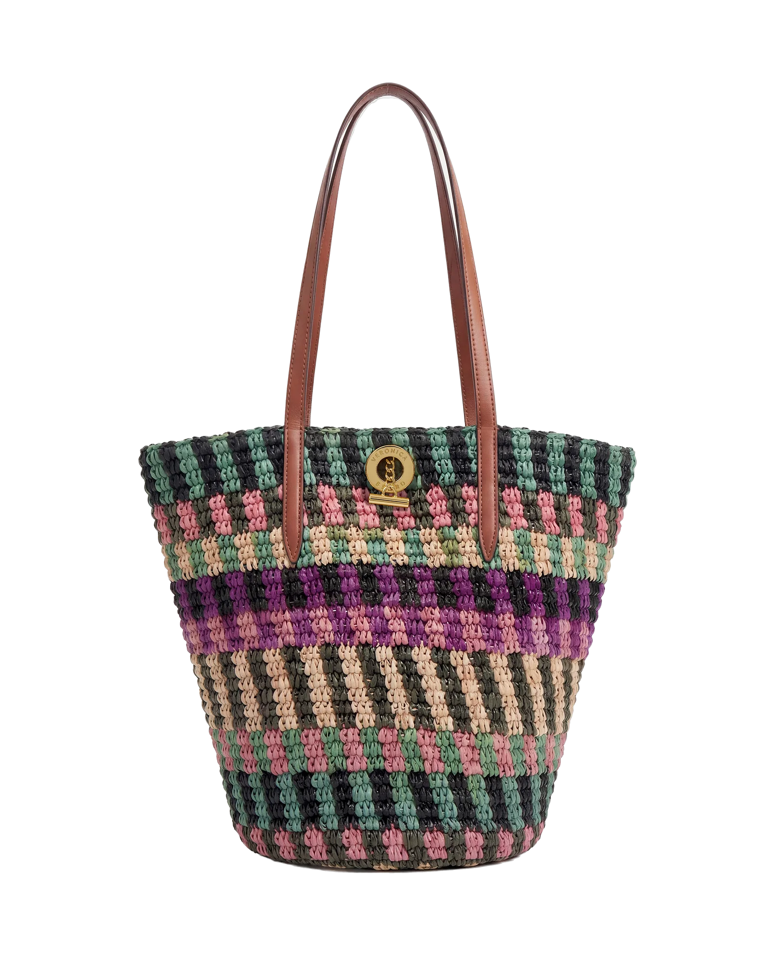 Raffia Anchor Basket Tote - Image 7