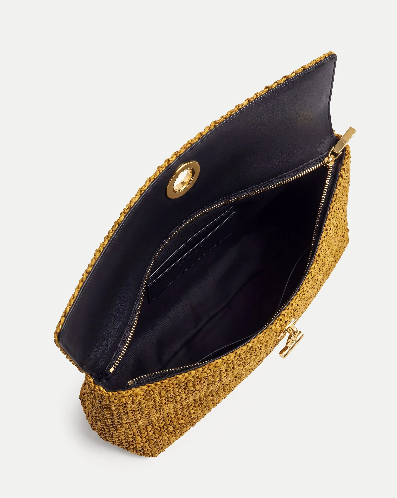 Raffia Anchor Clutch - Image 3