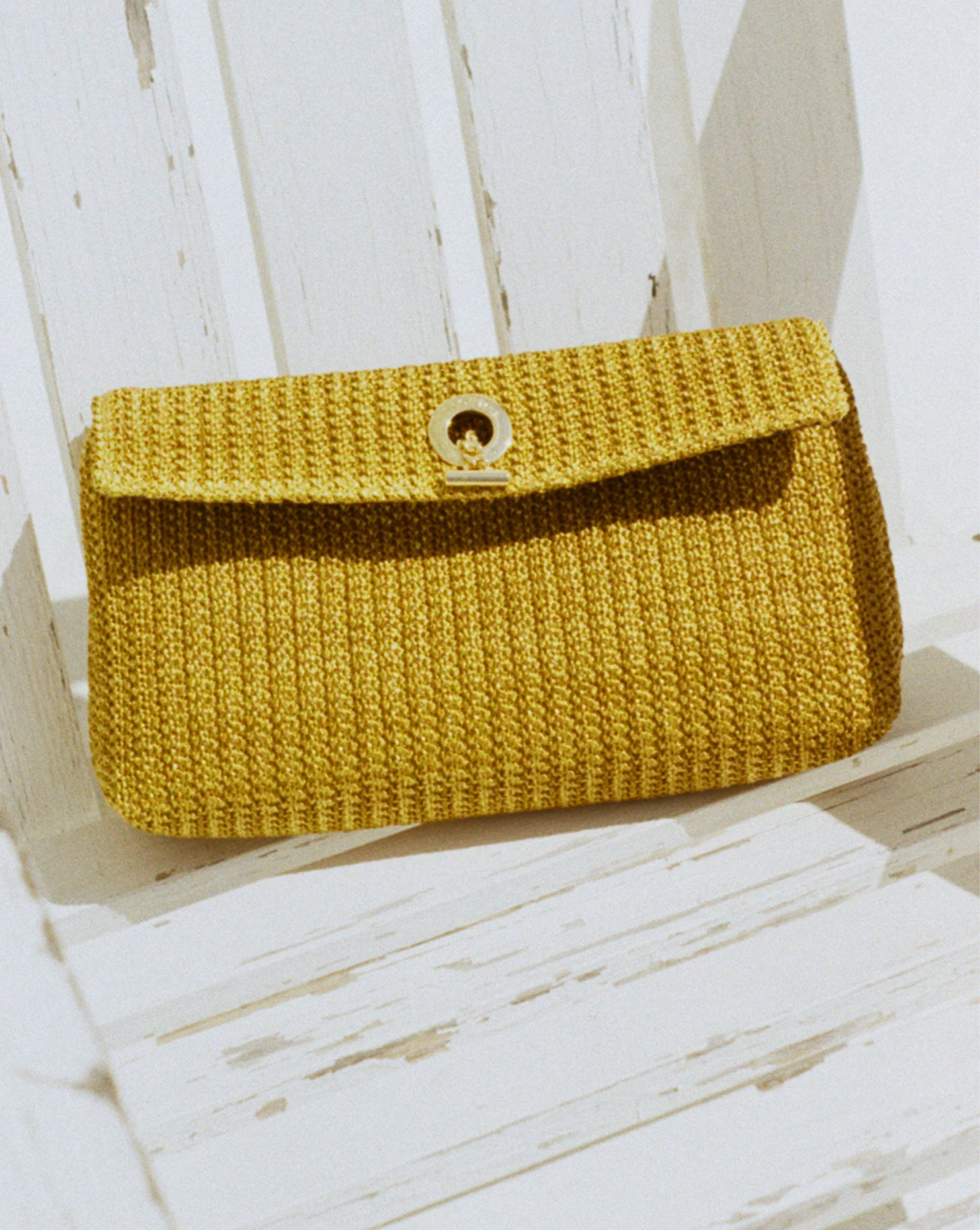 Raffia Anchor Clutch - Image 6