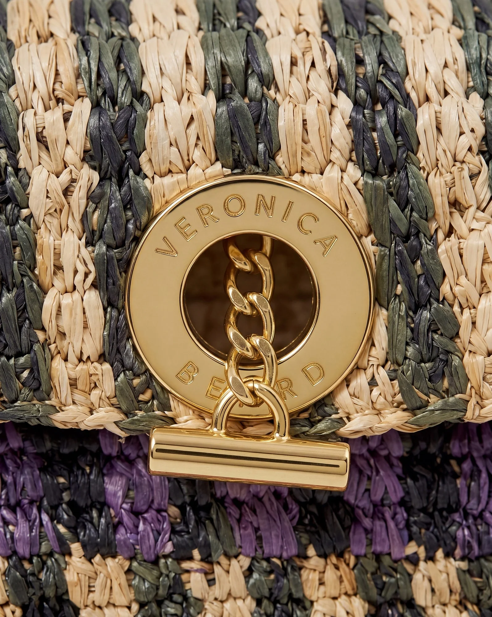 Raffia Anchor Clutch - Image 3
