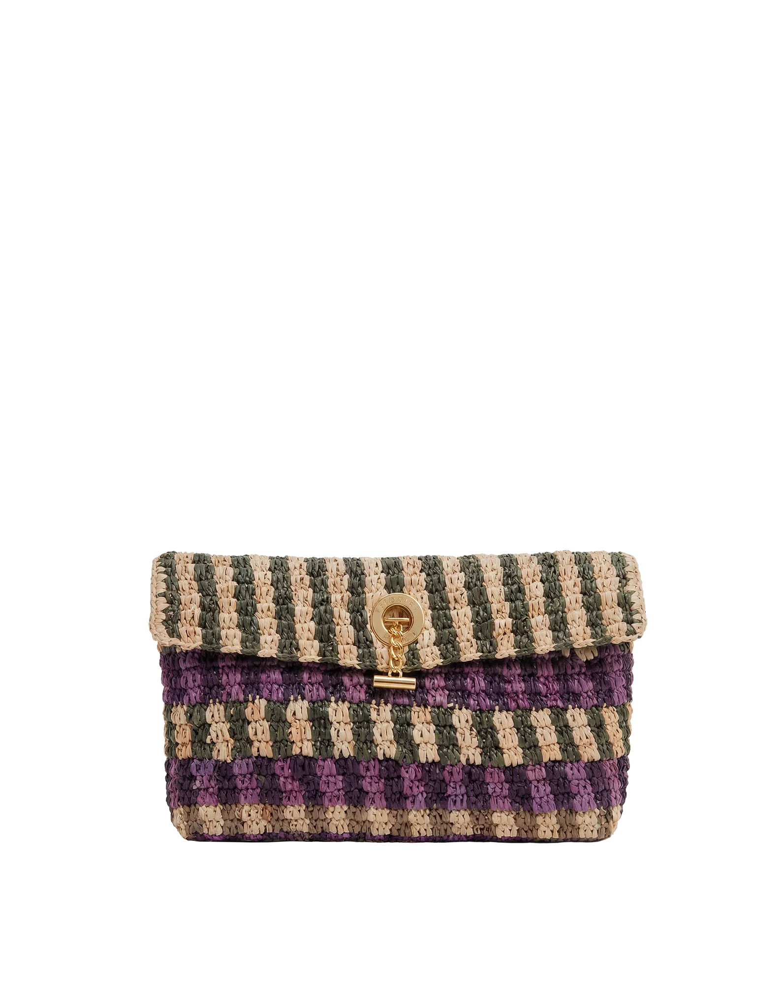 Raffia Anchor Clutch - Image 4