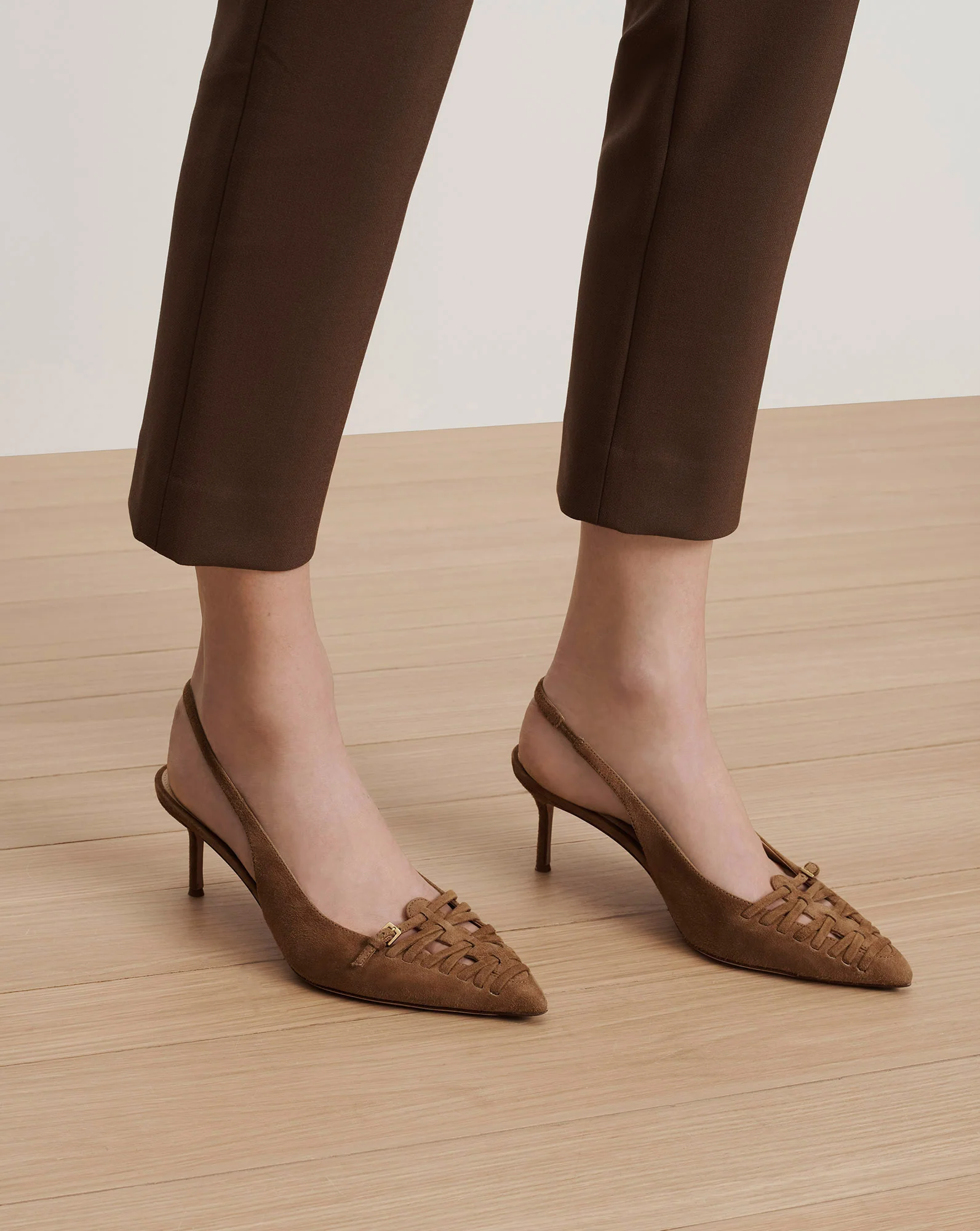 Rashida Woven Slingback Heel - Image 2